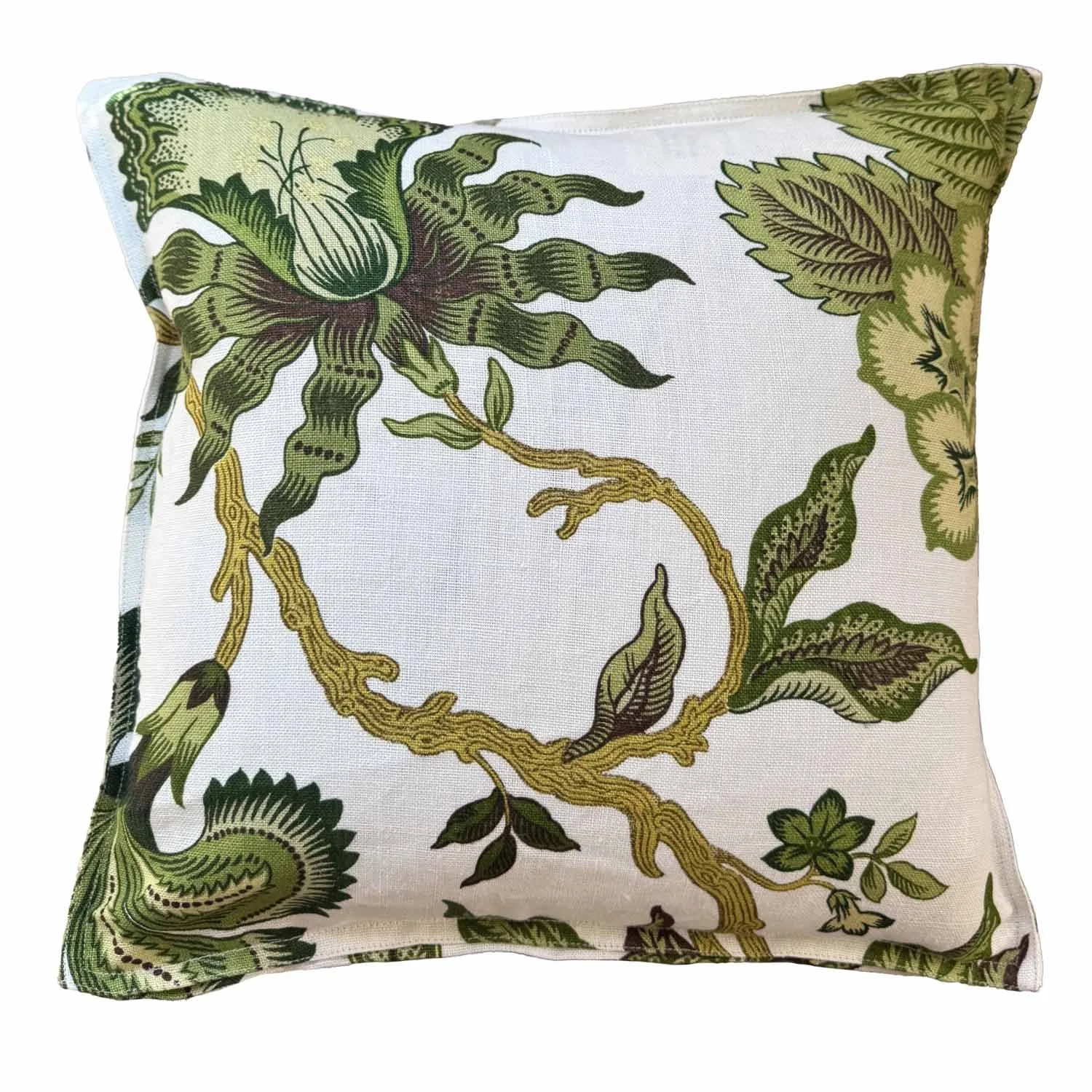20 x 20 Celerie Kembel for Schumacher Hothouse Flowers Verdance Pillow