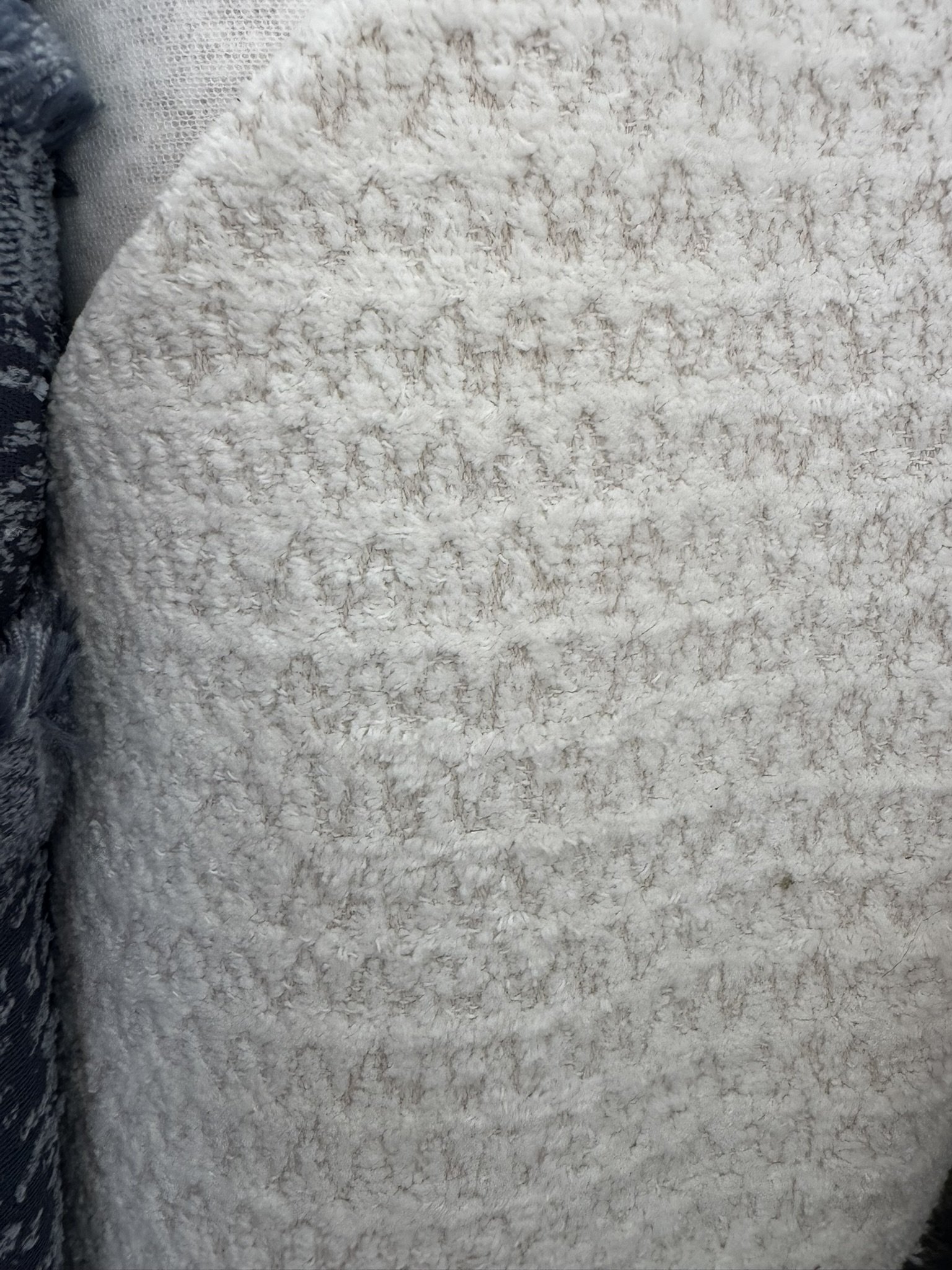 Cream Chevron Texture Fabric
