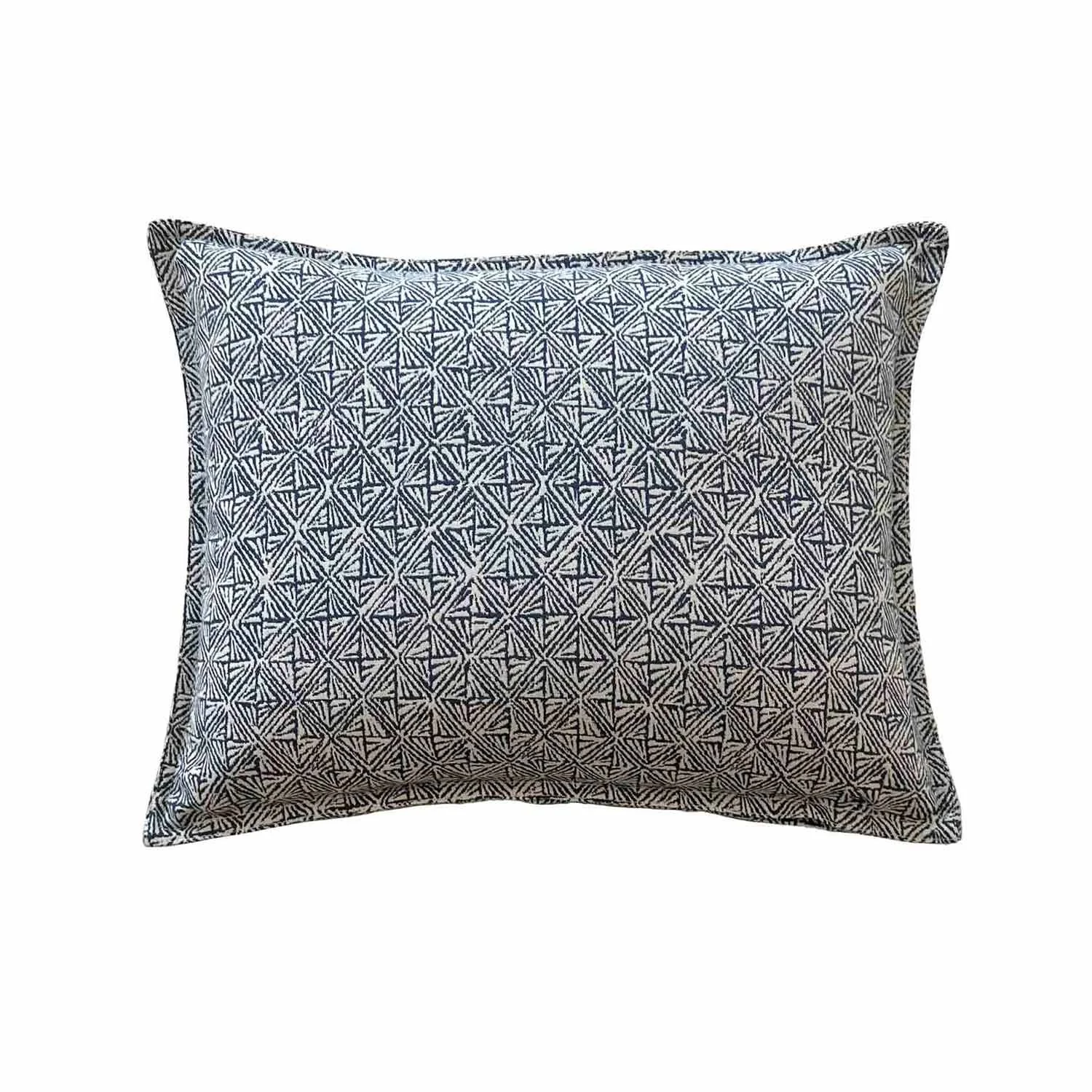 14 x 18 Perennials Basket Case Navy  Pillow
