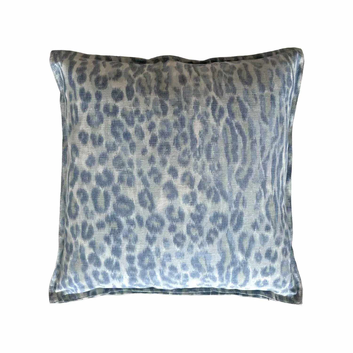 20 x 20 Leopardo Blue Outdoor Pillow