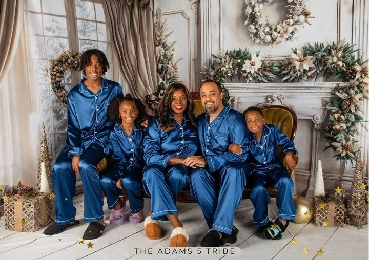 Ra'Shunda Adams and her family — therapist and wife and mother of three in Katy TX