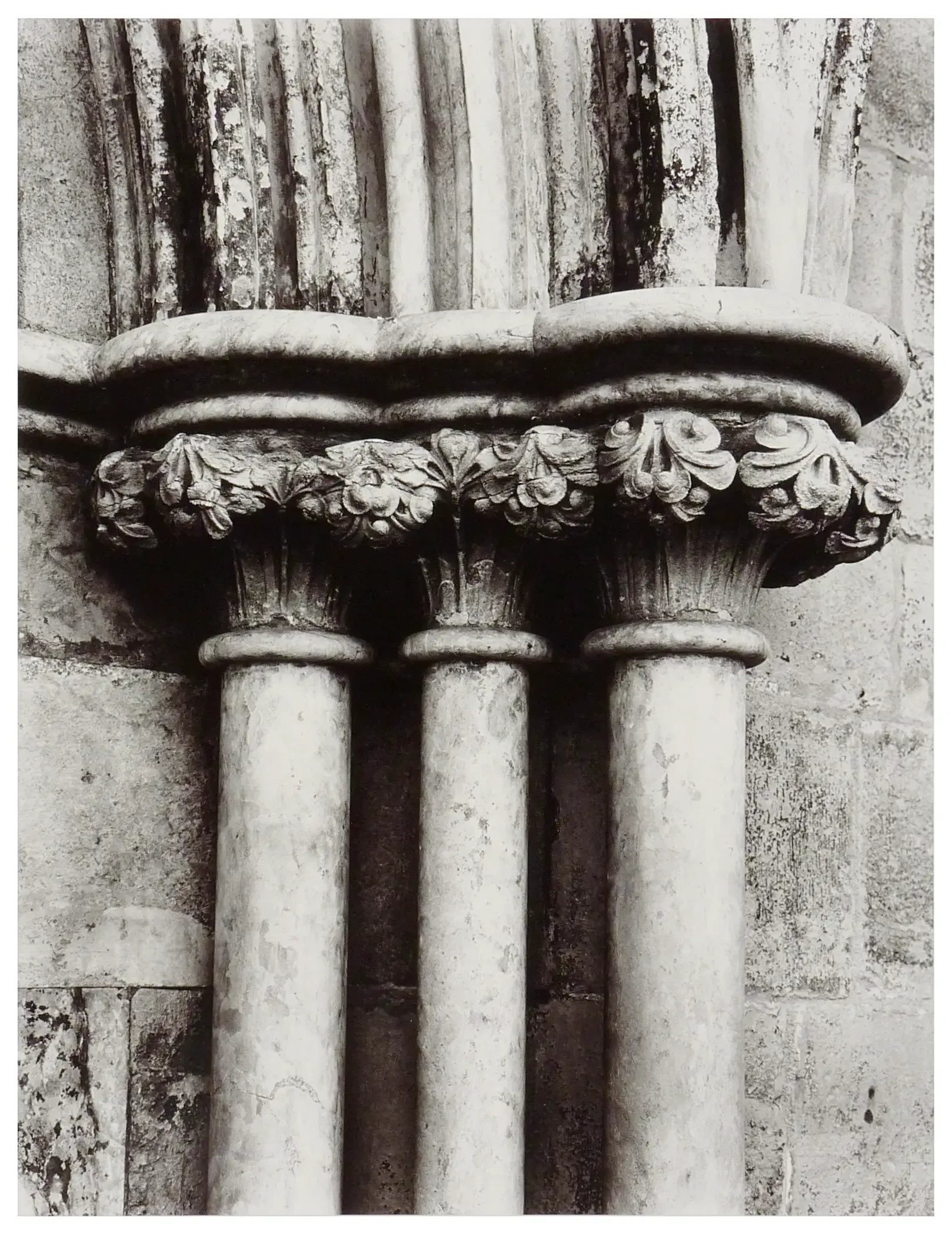 Three Columns (Warmtone Print)