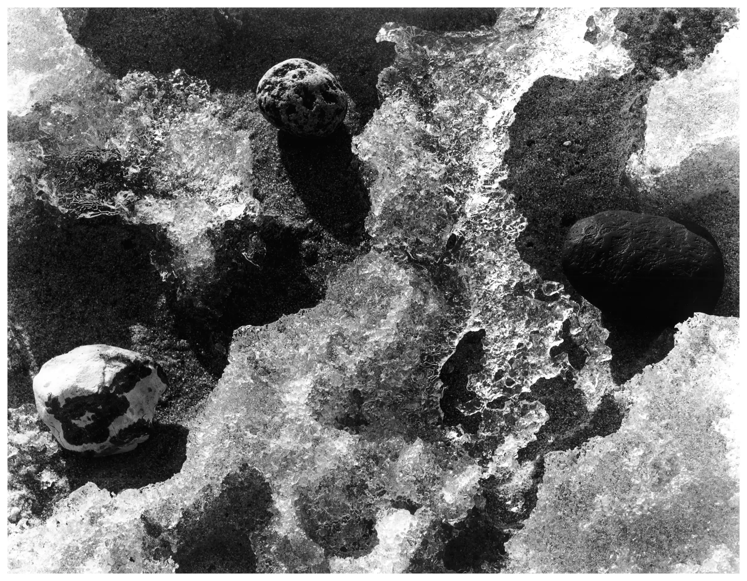 Rocks, Ice, & Sand, IN. Natl. Lakeshore