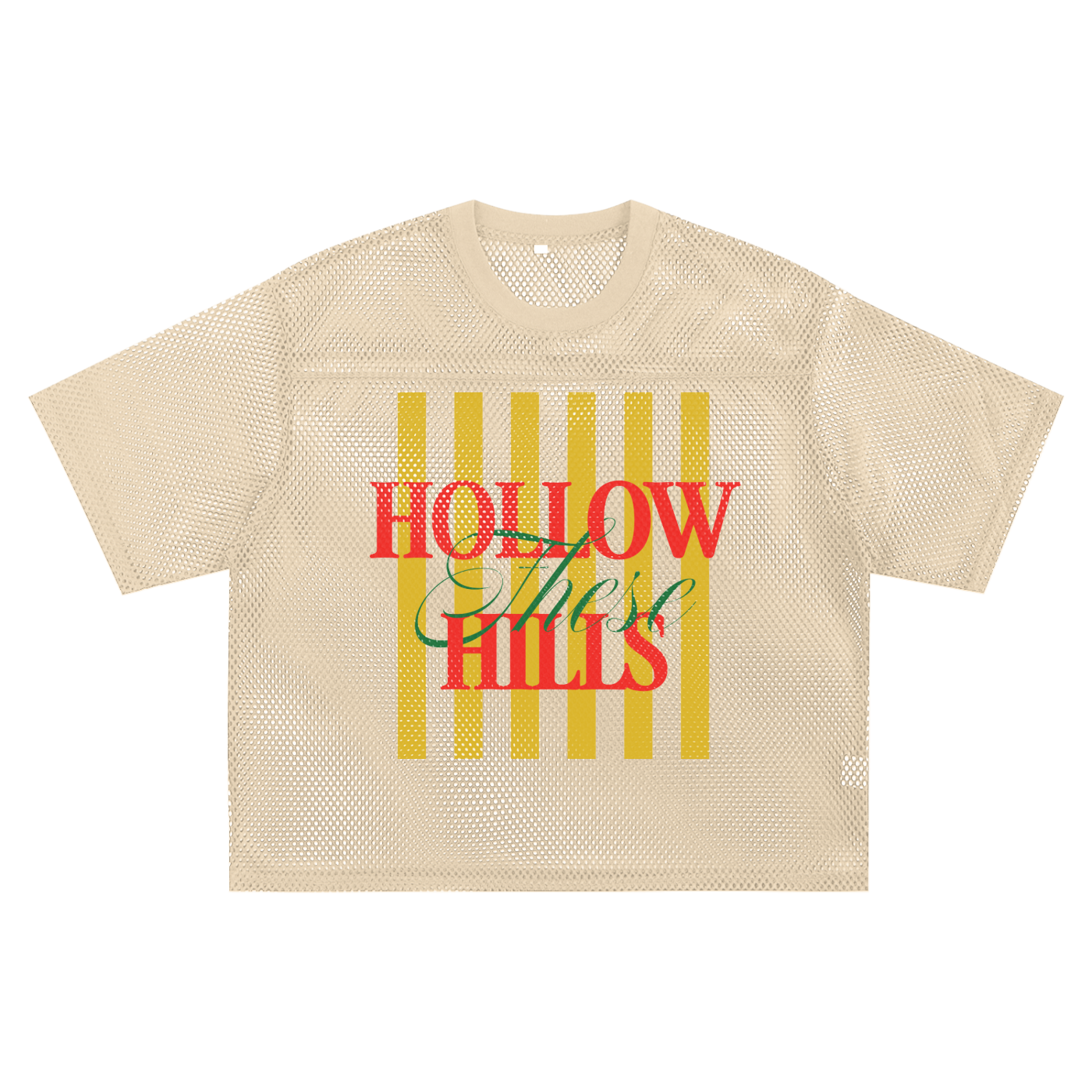 Oversized Heavyweight Mesh Jersey