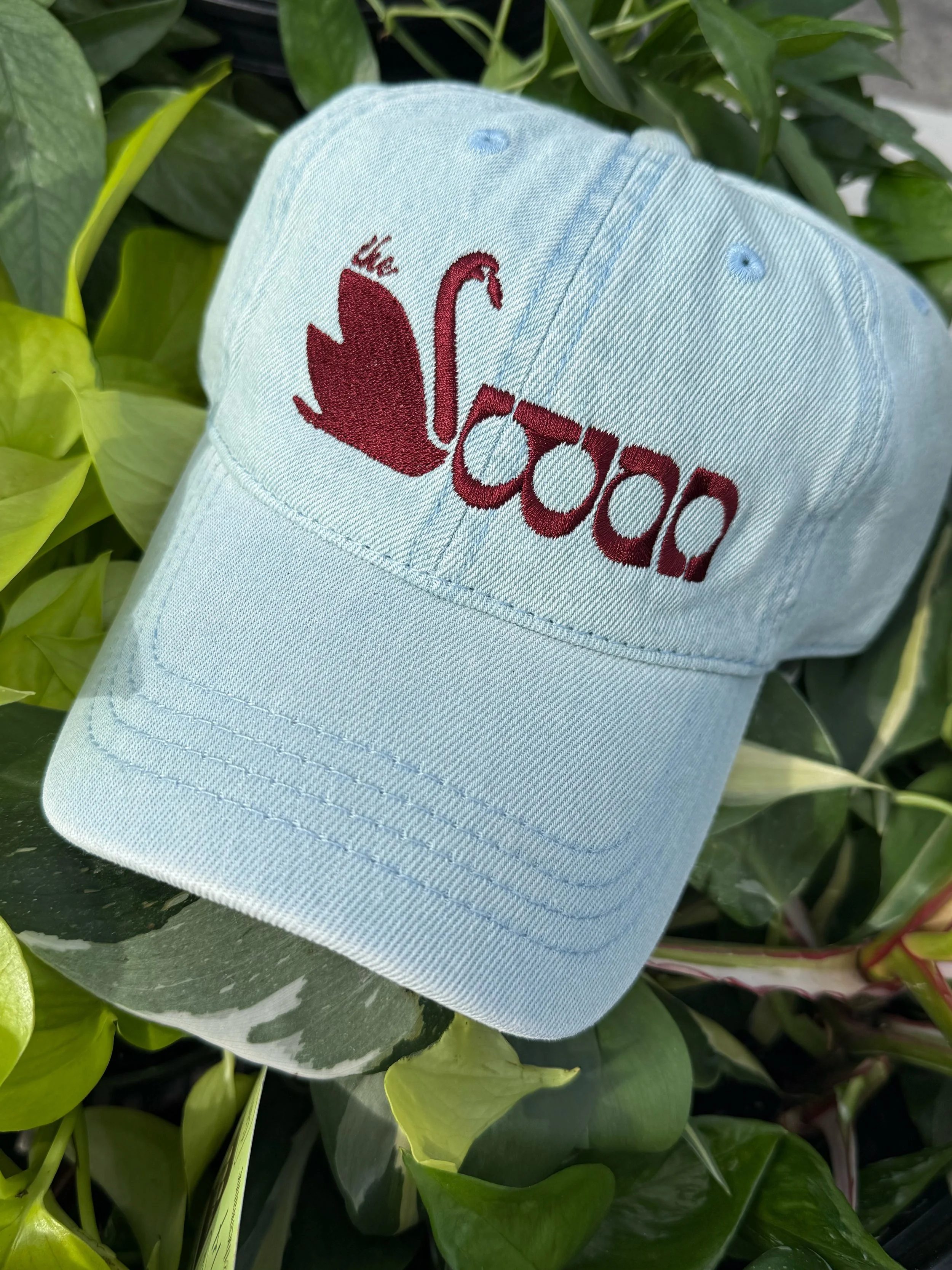 Denim Logo Dad Hat (Ready To Ship/Local P/U)