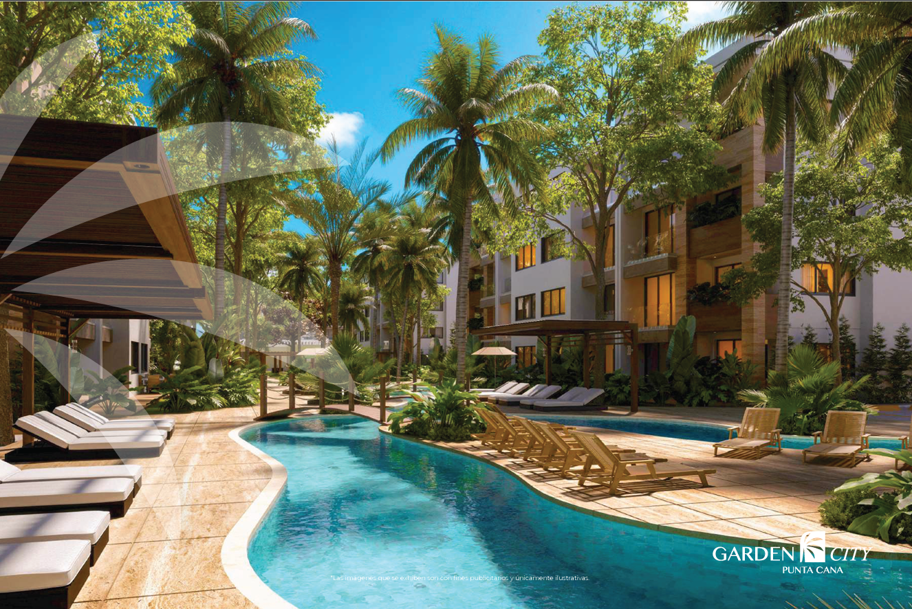Secret Garden · Lockout 1BR Condo  · $156,310  ·  Punta Cana