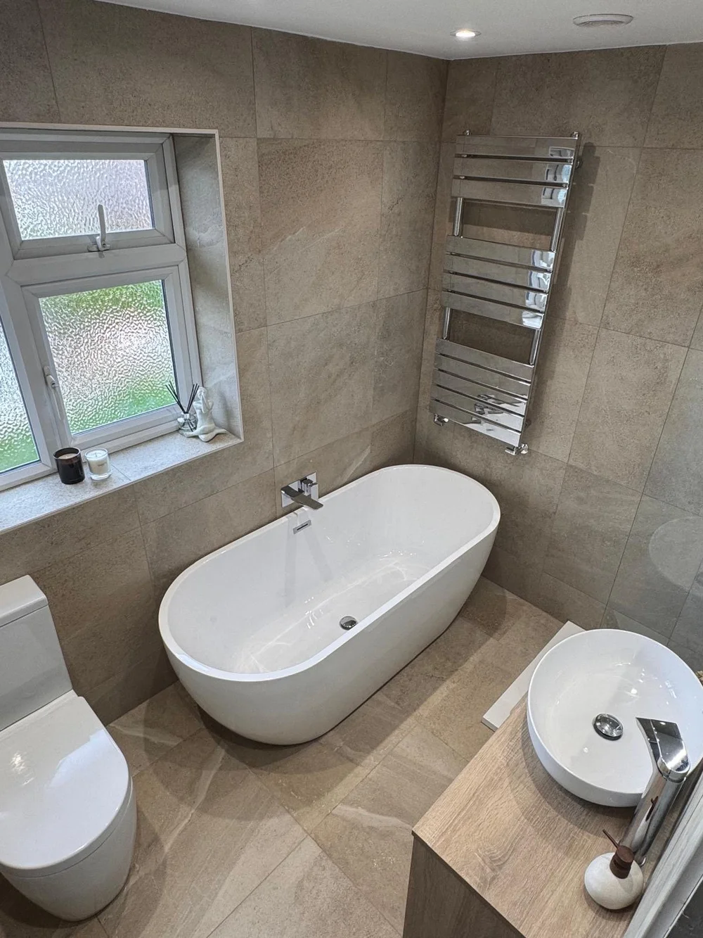 After - M.R. Pro Bathrooms installation