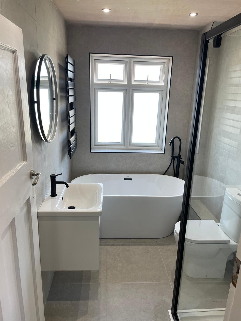 After - M.R. Pro Bathrooms installation