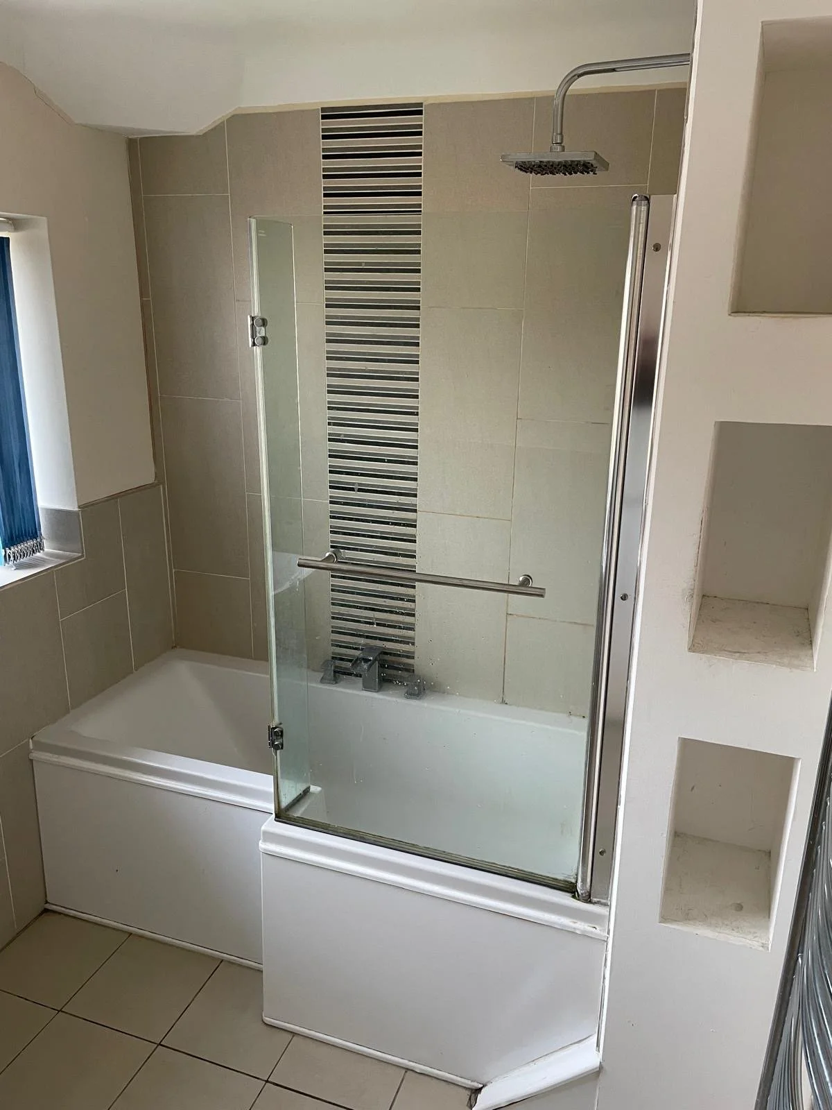 Bathroom before renovation by M.R. Pro Bathrooms Nottingham