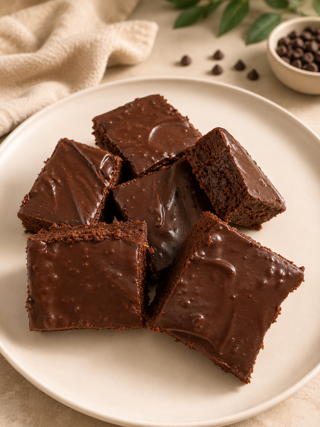 GLUTEN-FREE CHOCOLATE FUDGE BROWNIES