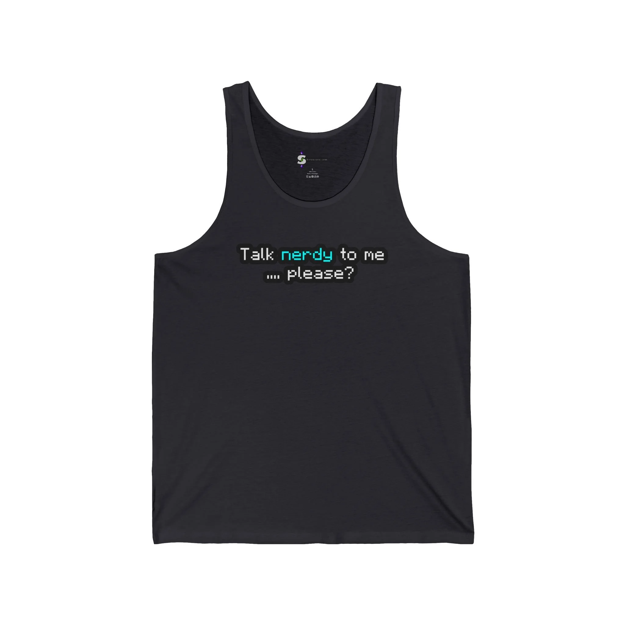 "Talk Nerdy to Me" – Soft Tank Top