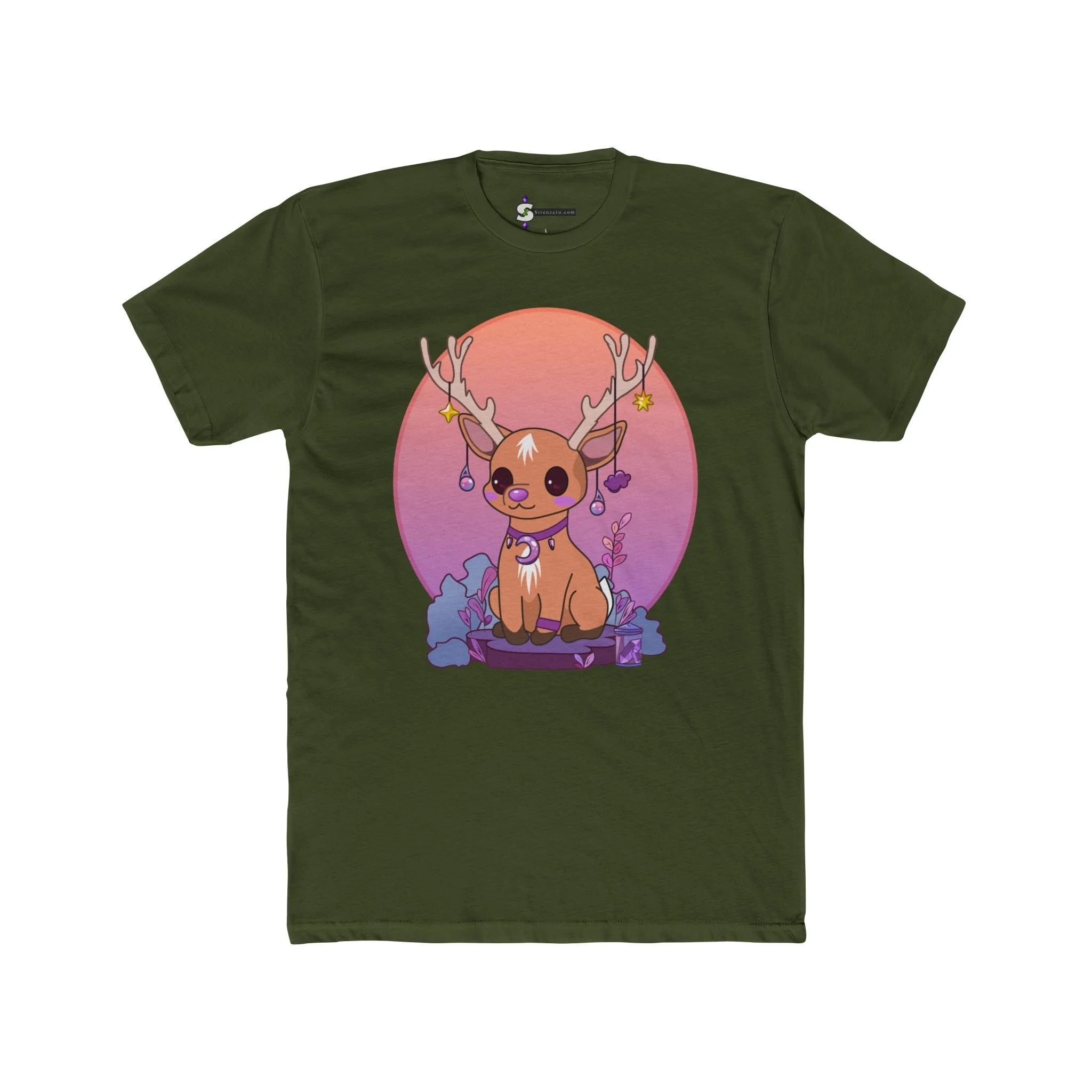 Cute Mystical Deer — Graphic T-Shirt