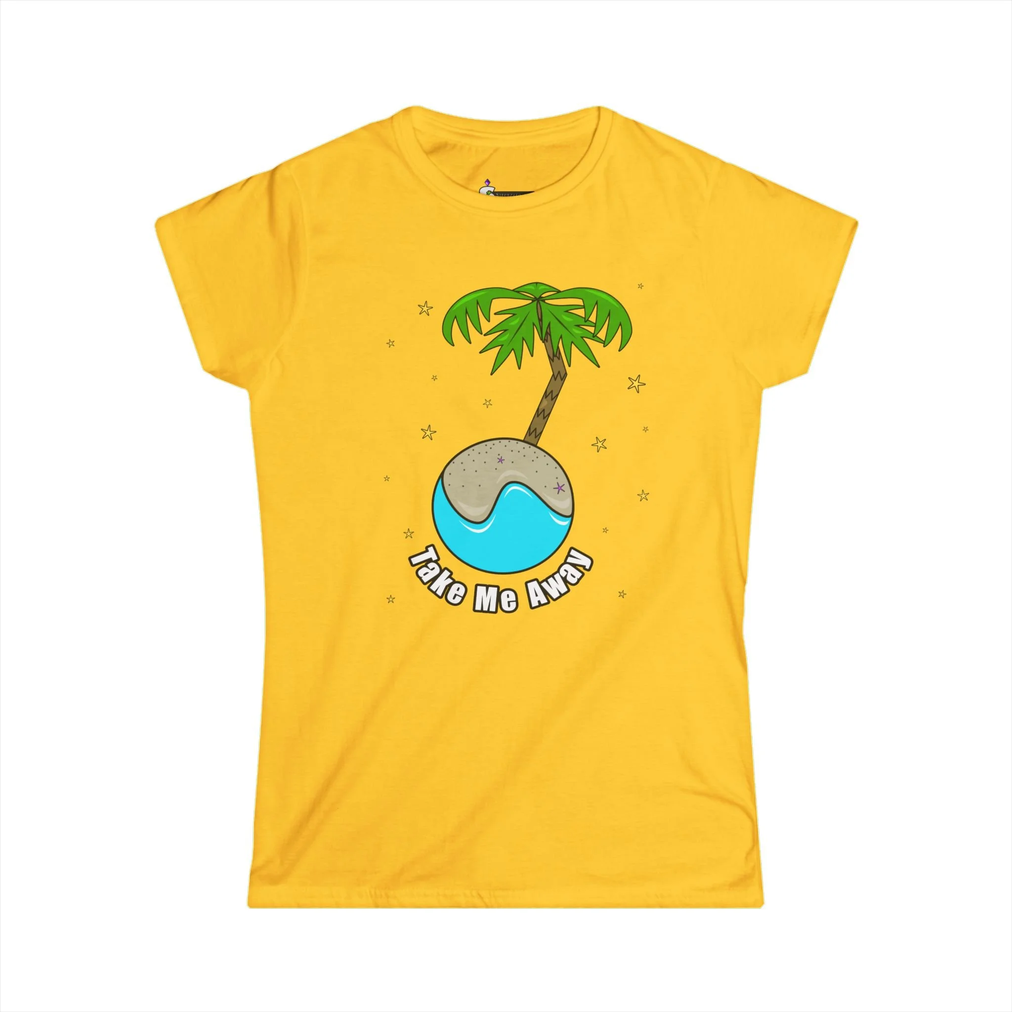 "Take Me Away" Tropical Planet — Graphic Soft Tee
