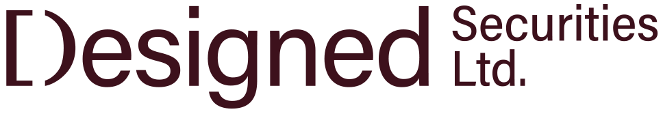 Logo of Designed Securities Ltd with stylized text.
