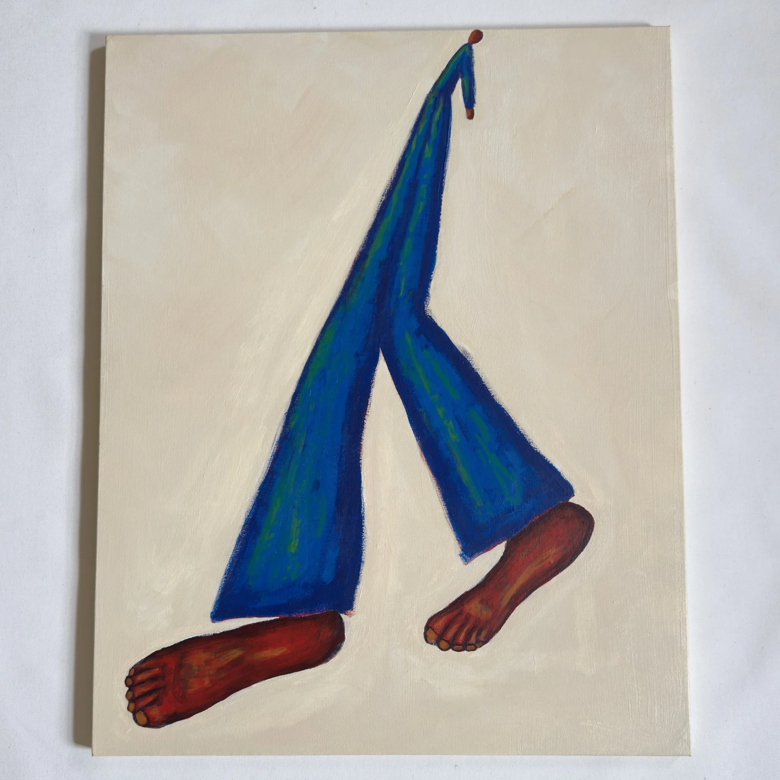 Big Steppa, 2026. Acrylic on canvas. 30" x 24"