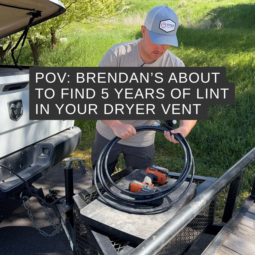 You&rsquo;d be surprised what builds up in there. Lint, debris, sometimes a bird&rsquo;s nest or two.

If your dryer is running hot, taking forever to dry, or you&rsquo;ve never had the vents cleaned, it&rsquo;s time. 

I test airflow before and afte