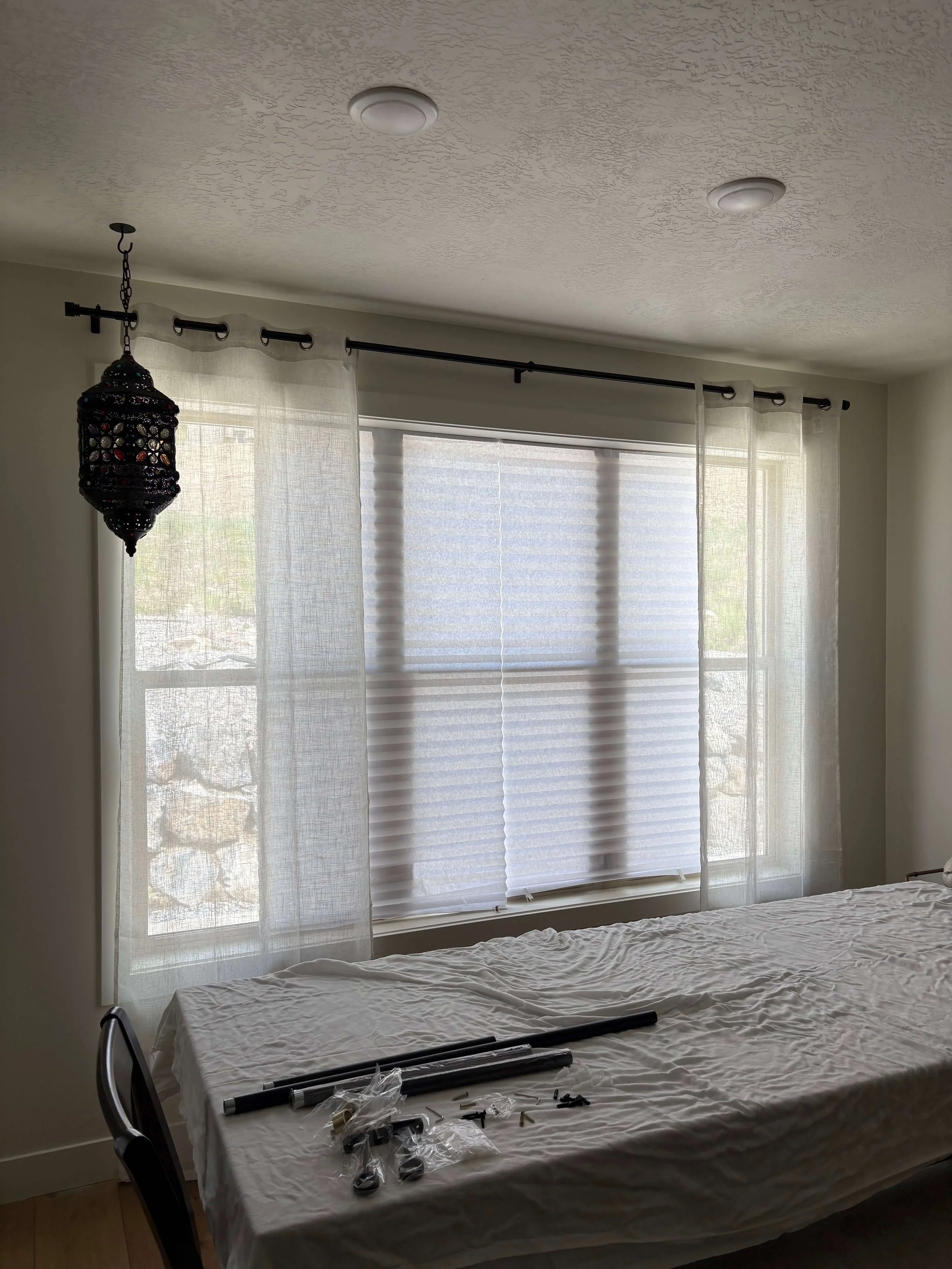 After (new blinds installed)