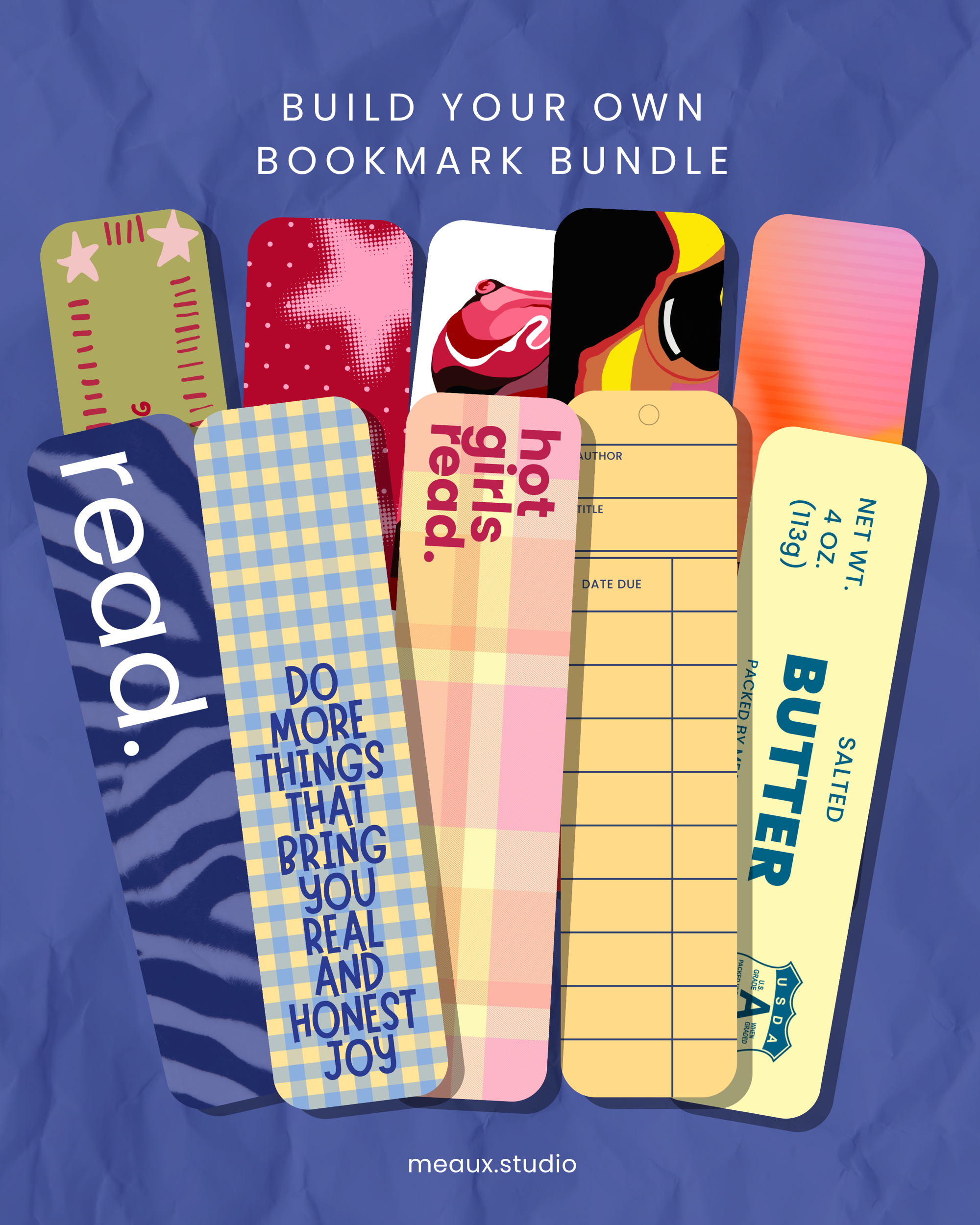 byo bookmark bundle — 3 for $5