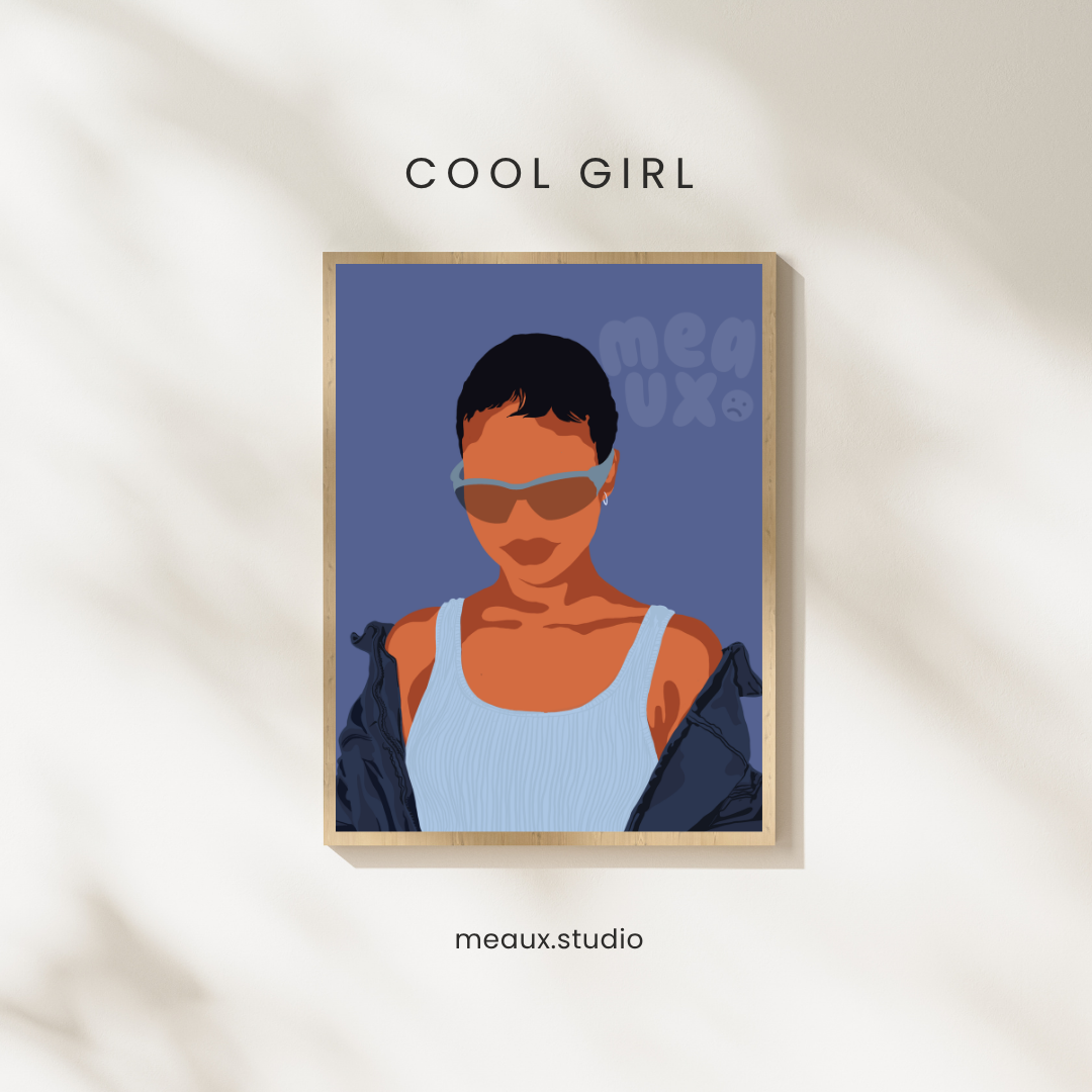 cool girl — small & medium