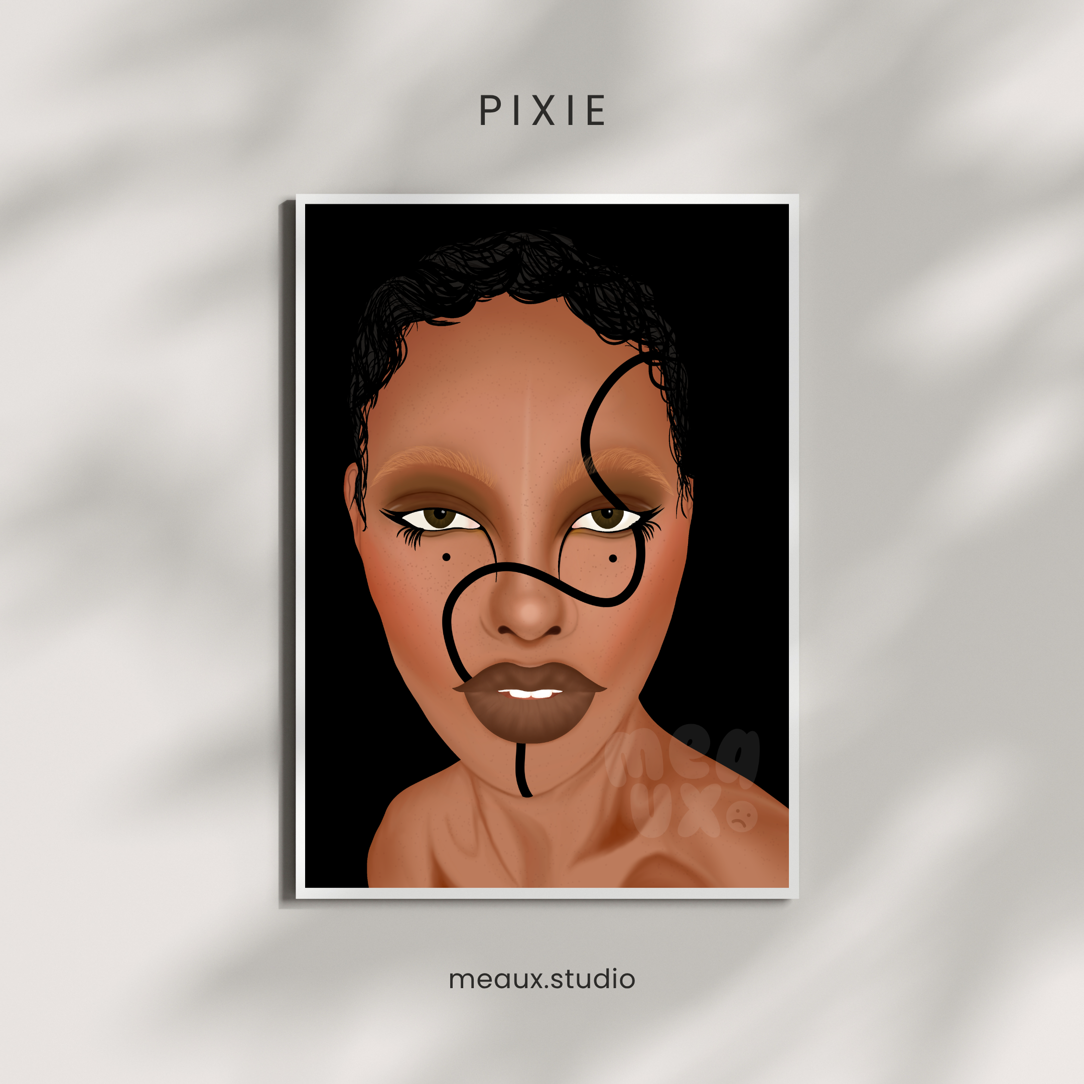 PIXIE — large — unframed