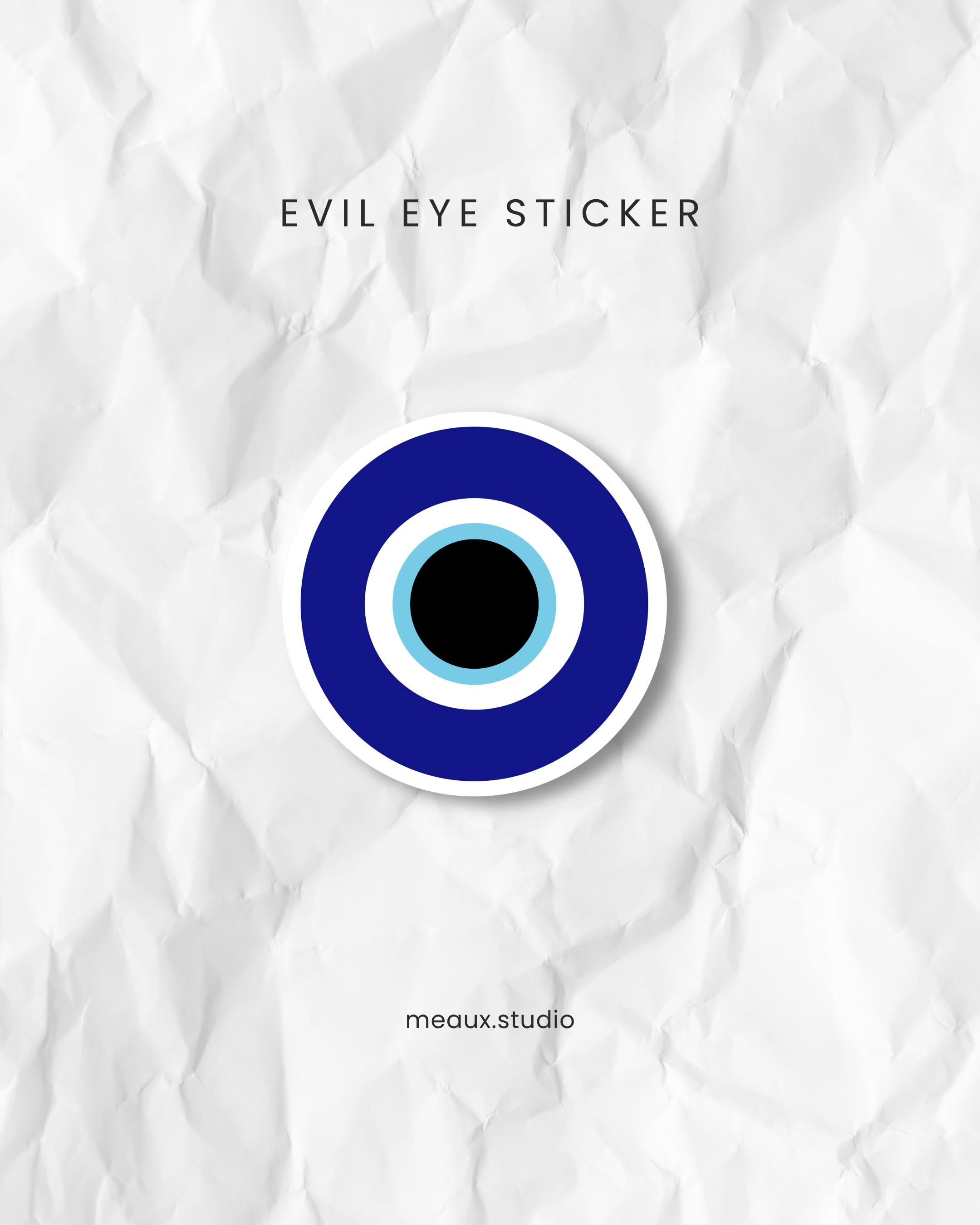 evil eye sticker