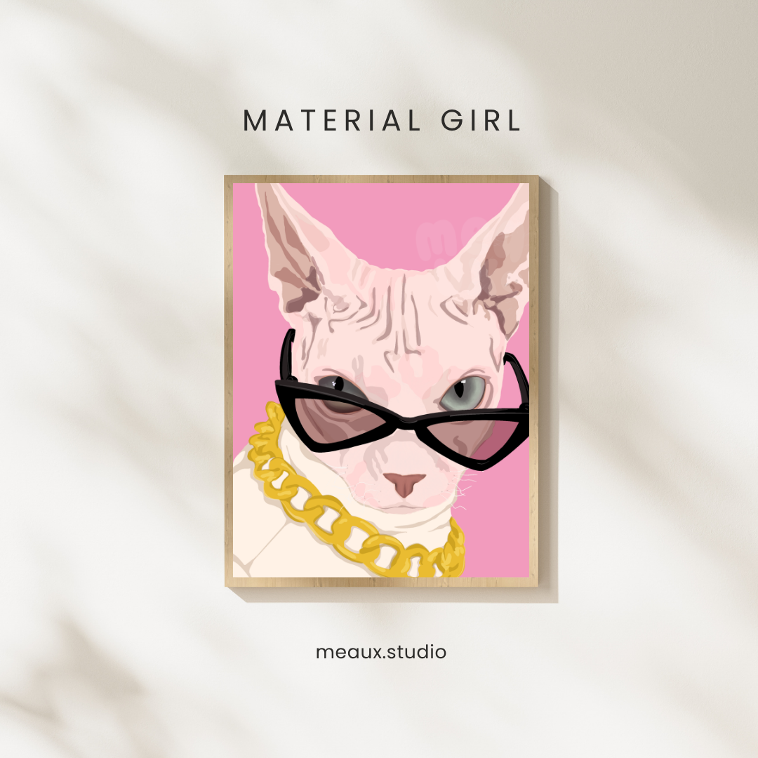 material girl — small & medium