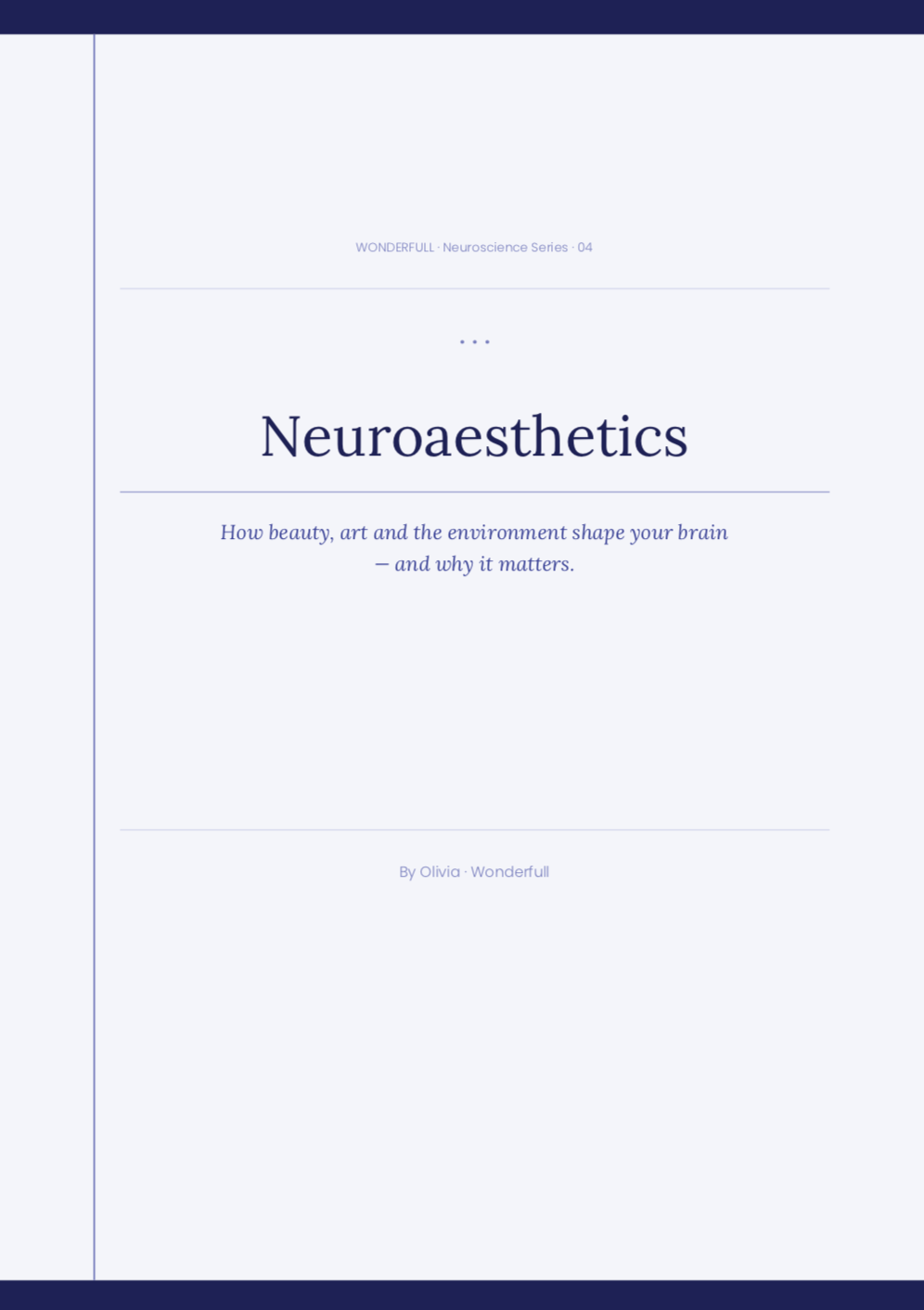 Neuroaesthetics / eBook