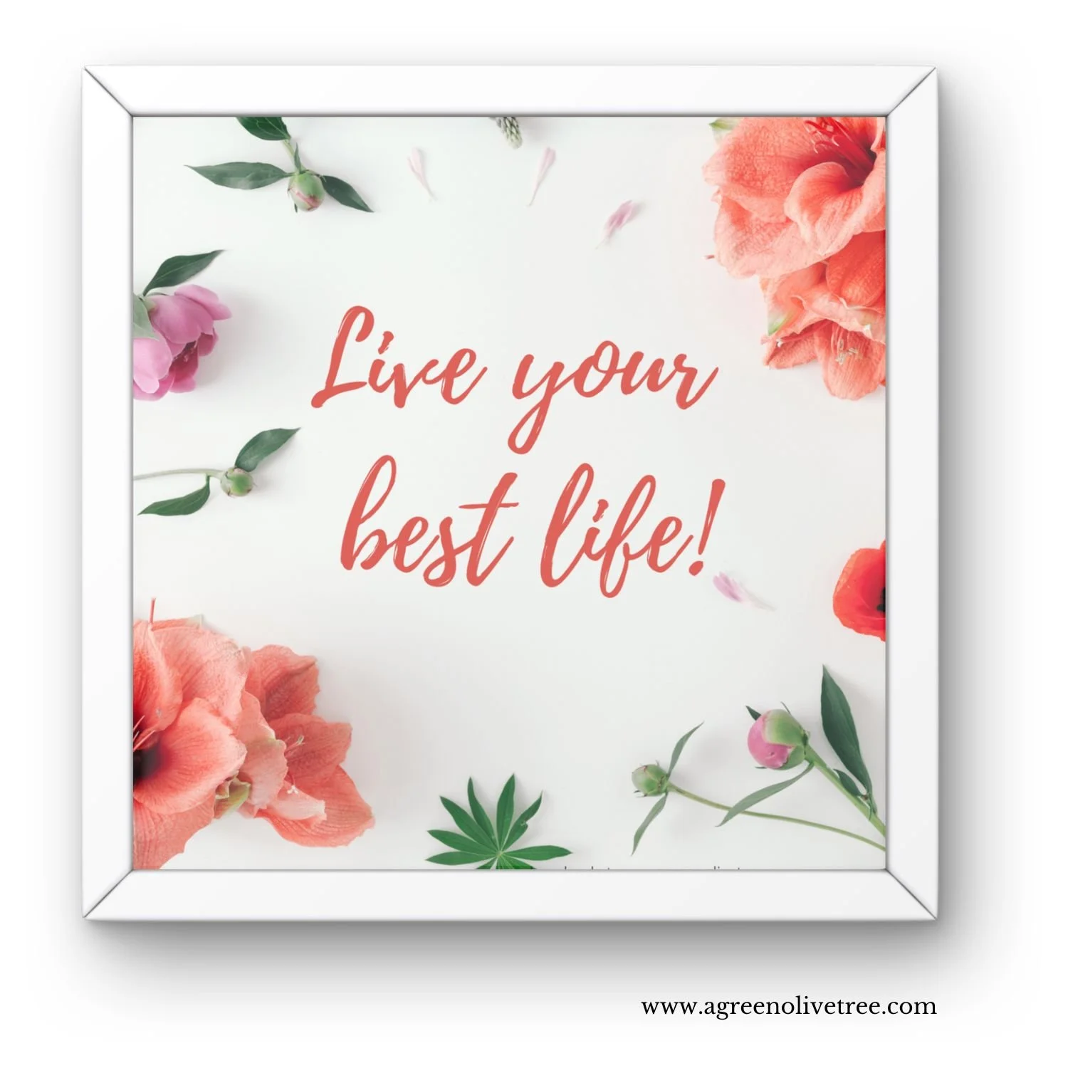 Wall Art Prints - LIVE YOUR BEST LIFE