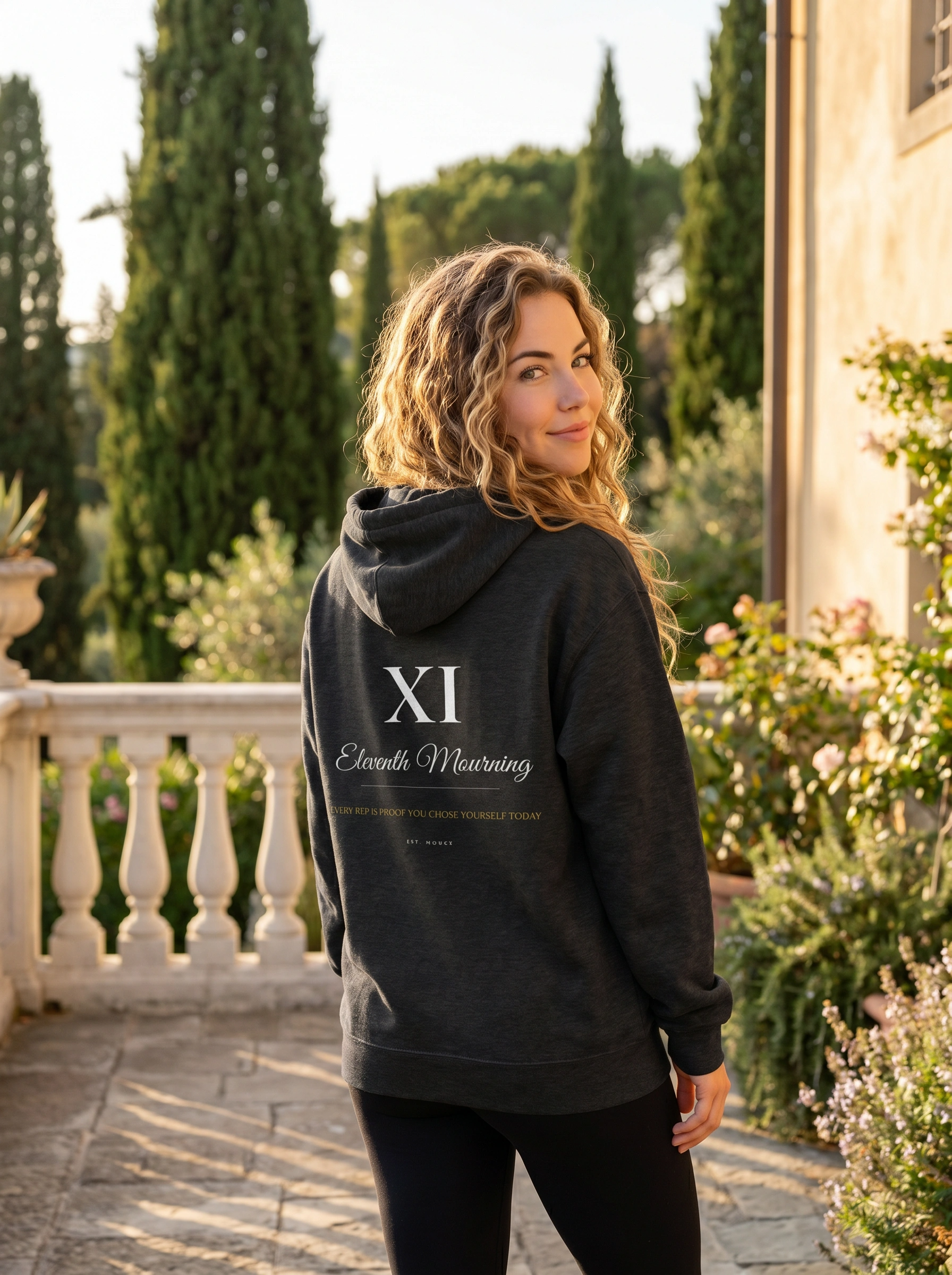 Every Rep Is Proof You Chose Yourself Today — XI Hoodie | Eleventh Mourning