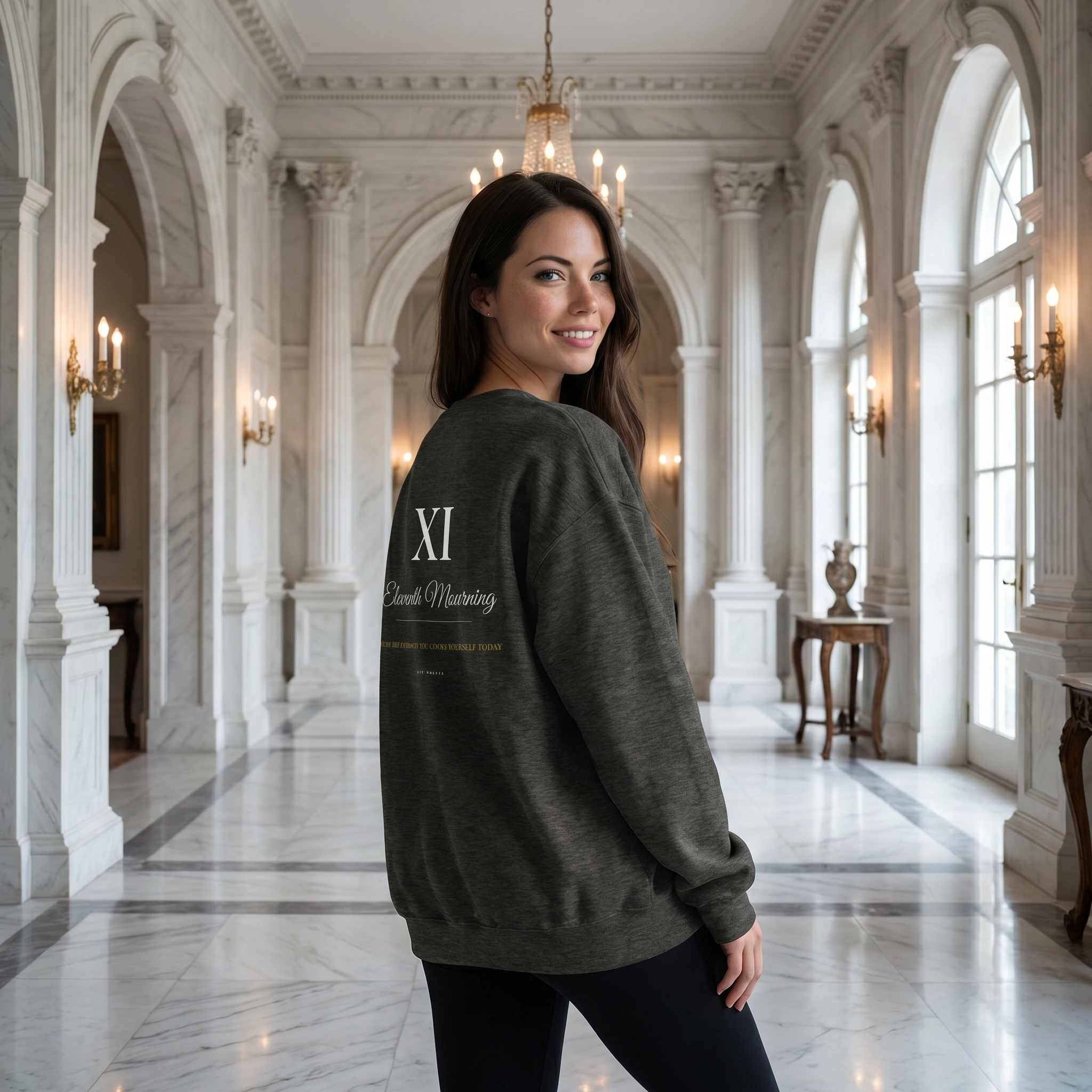 Every Rep Is Proof You Chose Yourself Today — XI Sweatshirt | Eleventh Mourning
