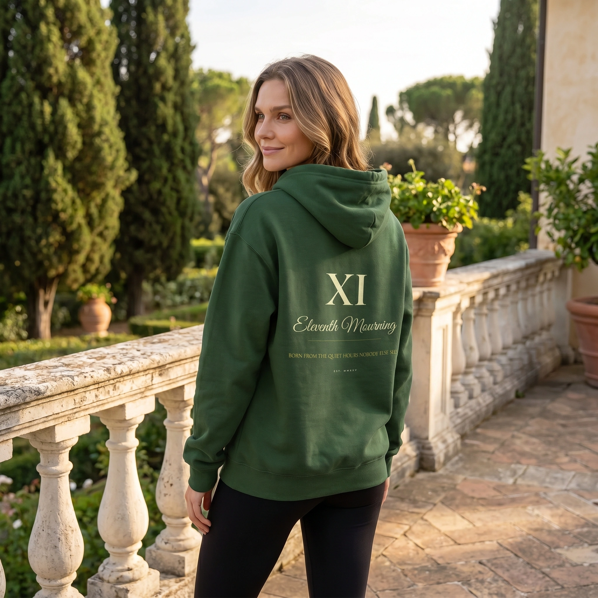 Born From The Quiet Hours Nobody Else Sees — XI Hoodie | Eleventh Mourning