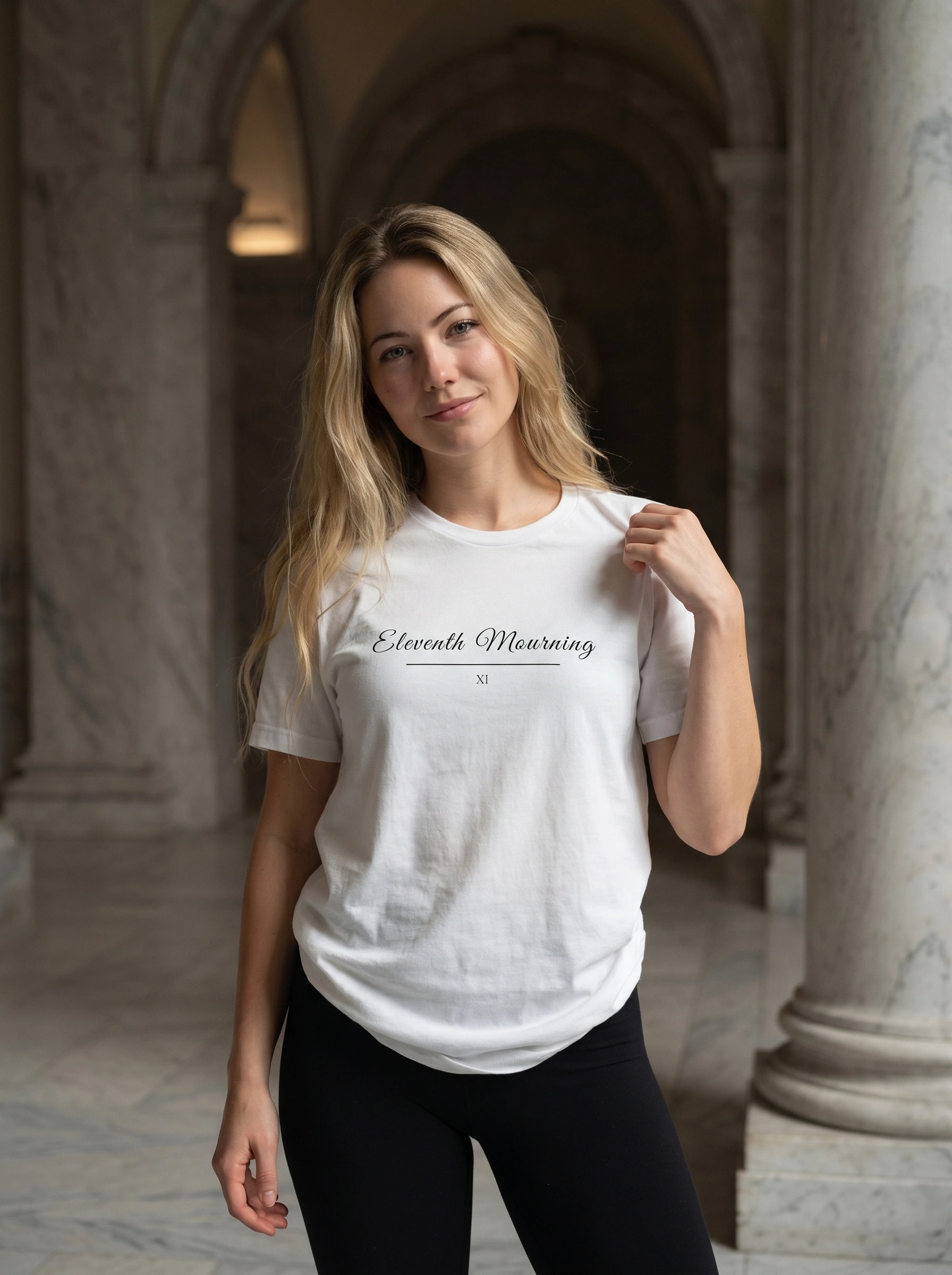 Mourn The Old. Become The New. — XI Tee | Eleventh Mourning