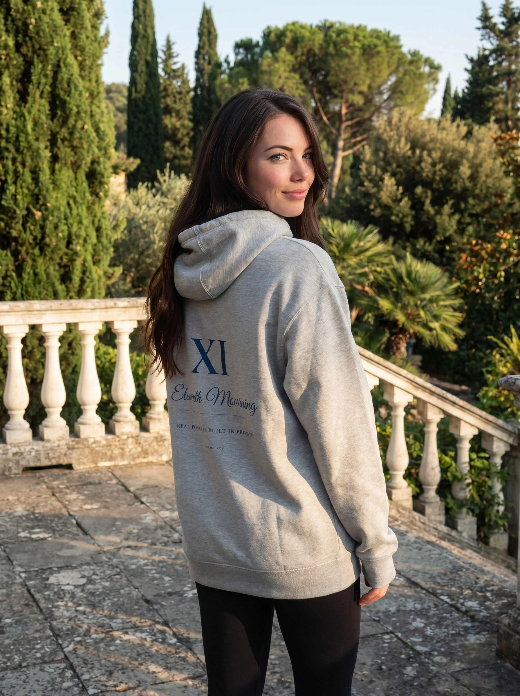 Real Power Is Built In Private — XI Hoodie | Eleventh Mourning
