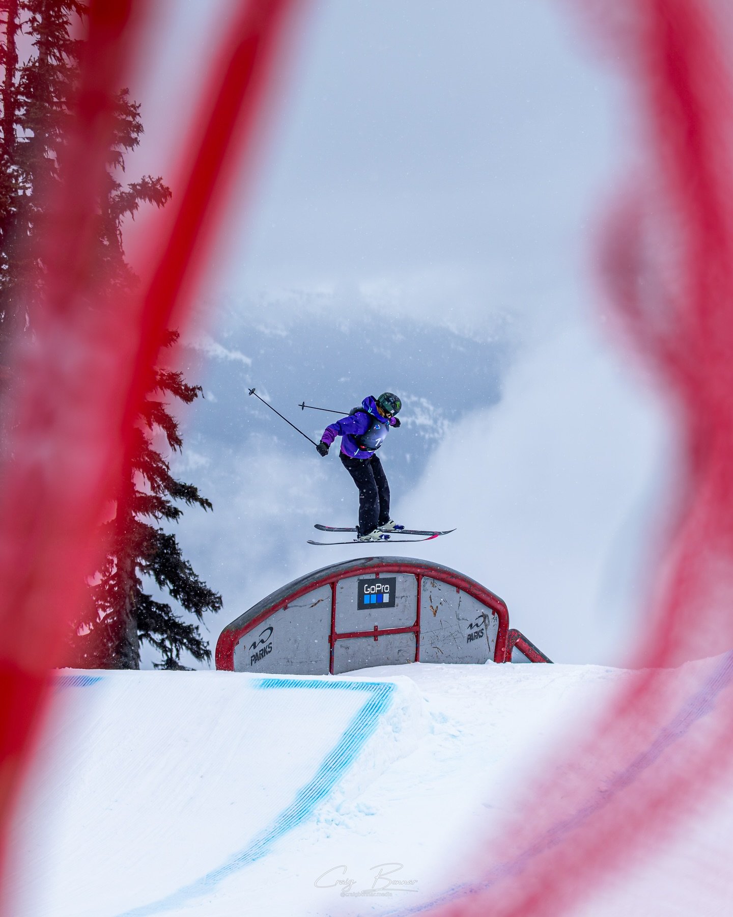 Noram cup day 4 - another battle with the weather, hopefully clears for the big air comp 🤞 #WhistlerFreestyle
#NorAmCup
#SkiSlopestyle
#SkiBigAir
#FreestyleSkiing
