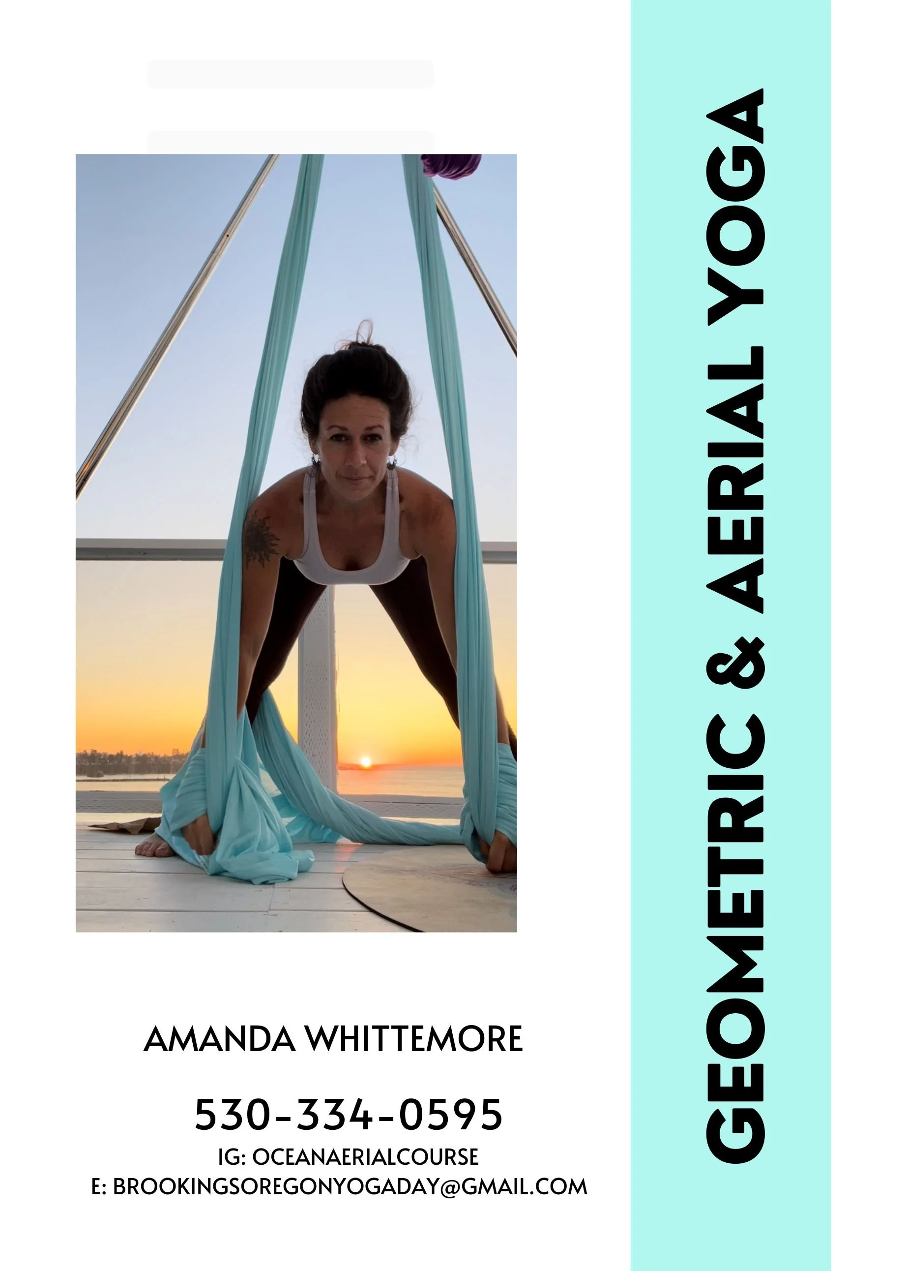 Aerial YOGA Sessions FRIDAY @11:30am