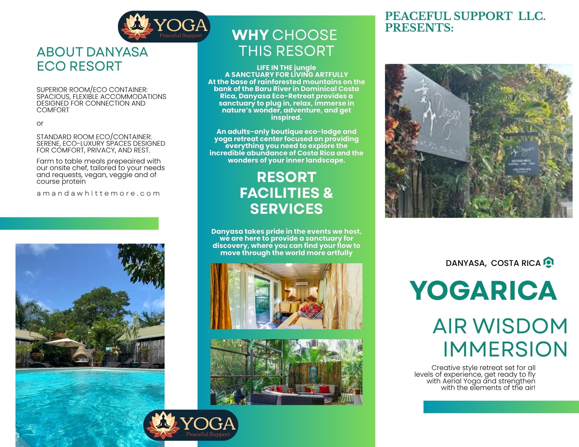 YOGARICA!  Air Wisdom Immersion (Aerial Yoga Retreat)