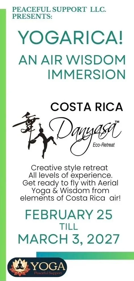 YogaRica: Aerial Yoga Immersion February 25th - March 3rd 2027