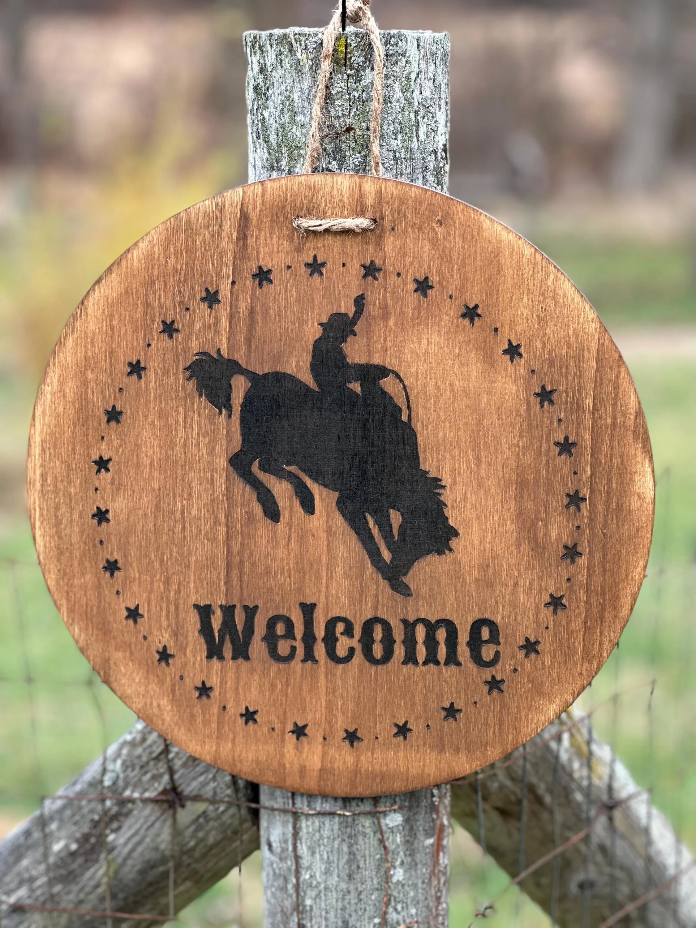 Door Hangers | Wood Signs | Hand Painted | Laser Cut | Laser Engraved | Rustic Farmhouse Decor