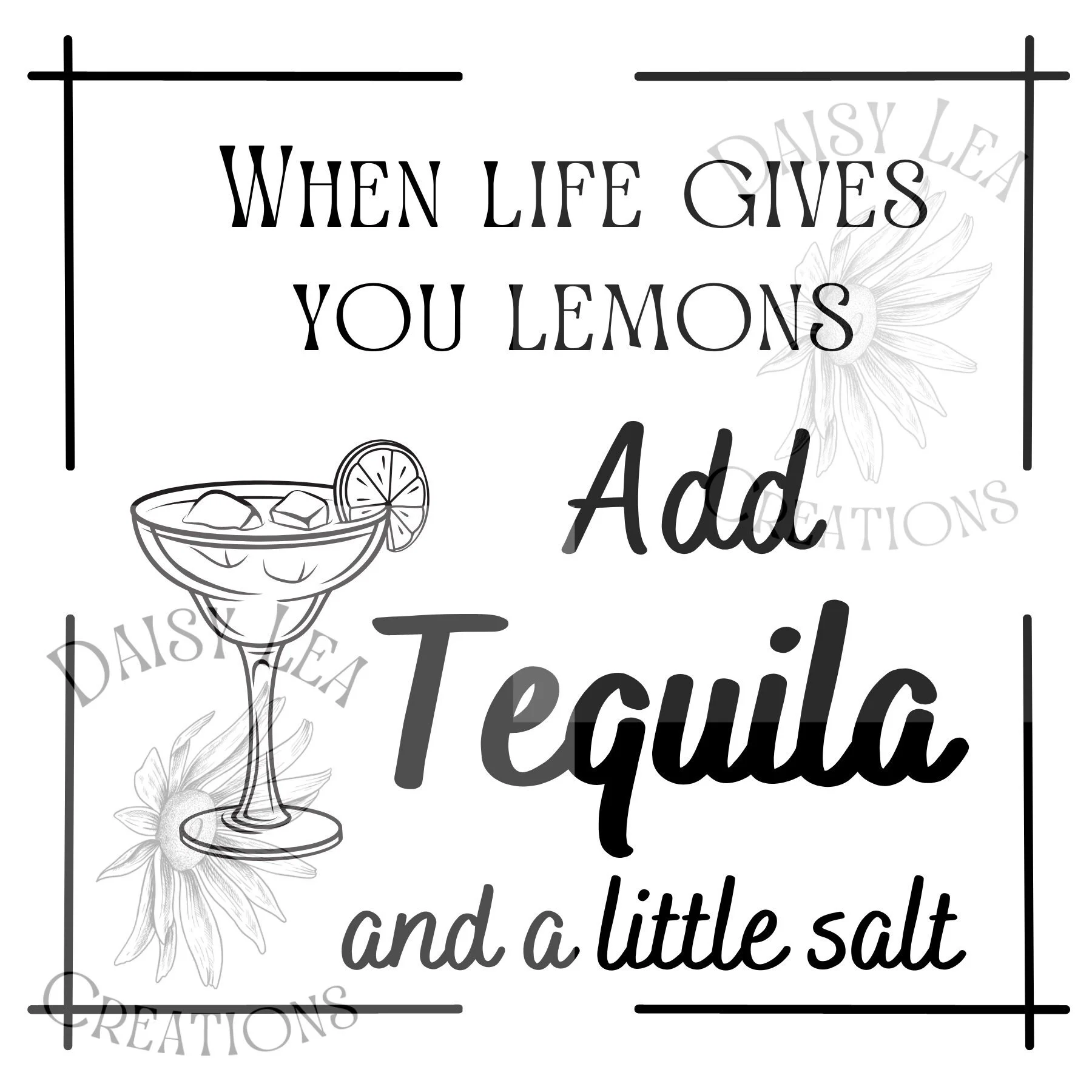 When Life Gives You Lemons | Digital Download | SVG