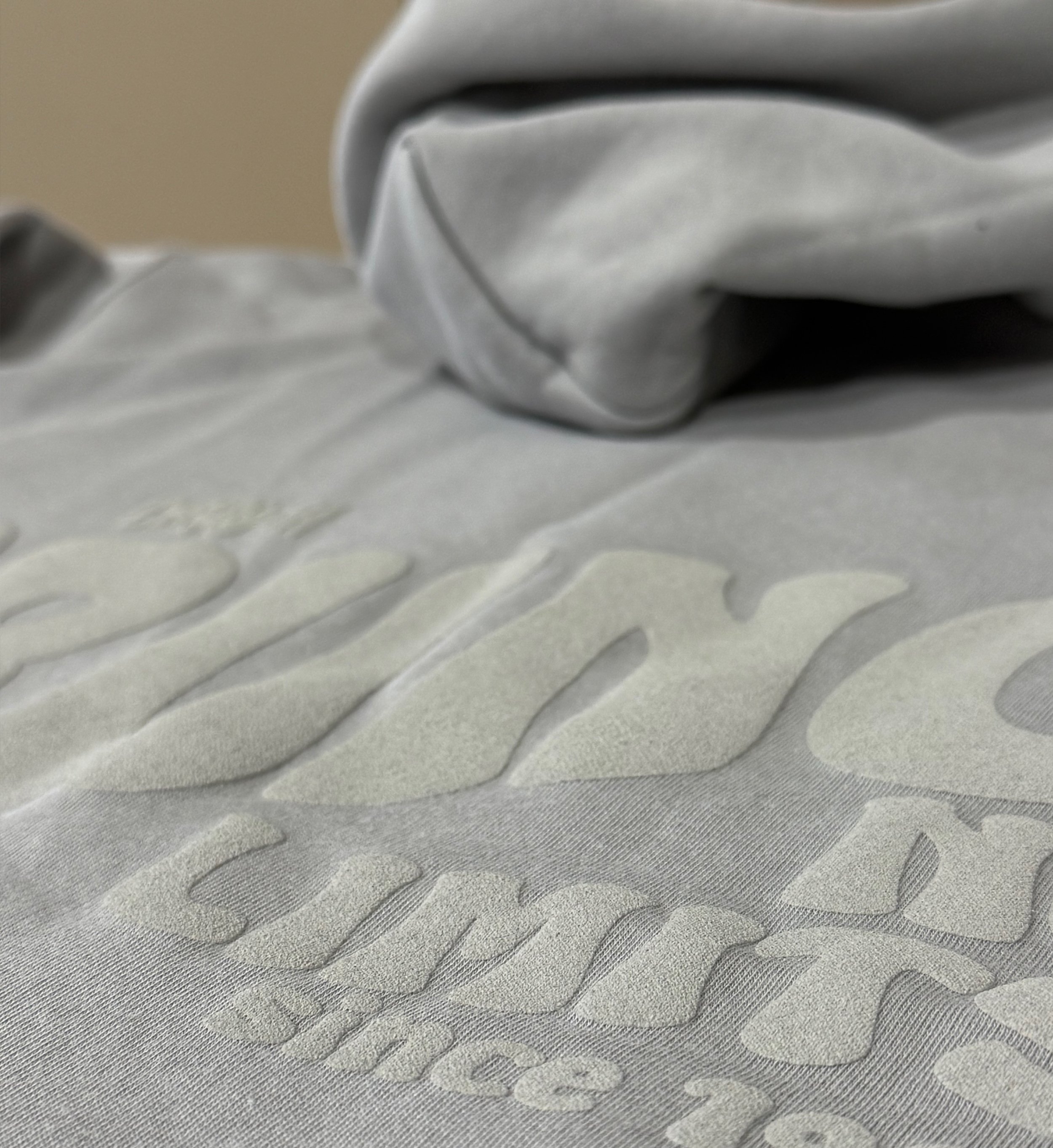 Custom 3D Puff Printed Jumpers AS Colour for Crunch Fitness Gyms