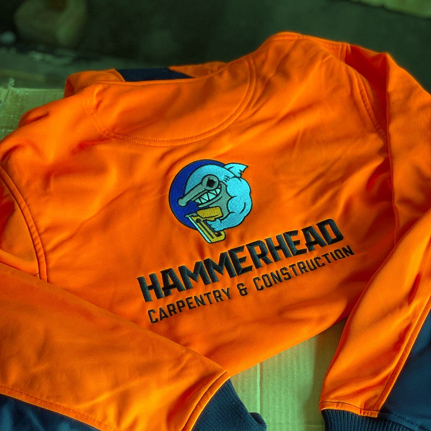 Sydney Custom Hi Vis Work Jumpers for Hammerhead Constructions