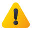 Yellow folder icon with an exclamation mark