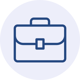 Icon of a briefcase