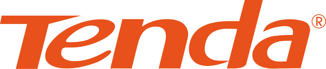 Logotipo de la marca Tenda en color naranja.