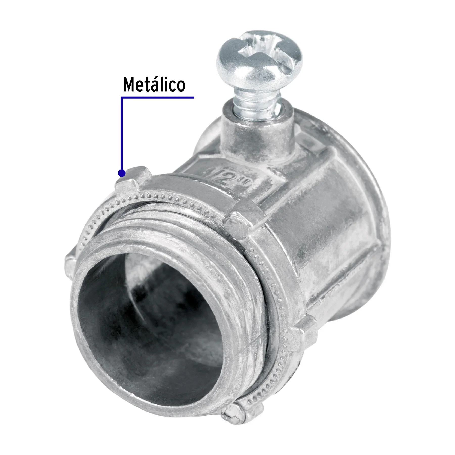 Conectores Volteck Tubo Conduit 1/2 pulgada
