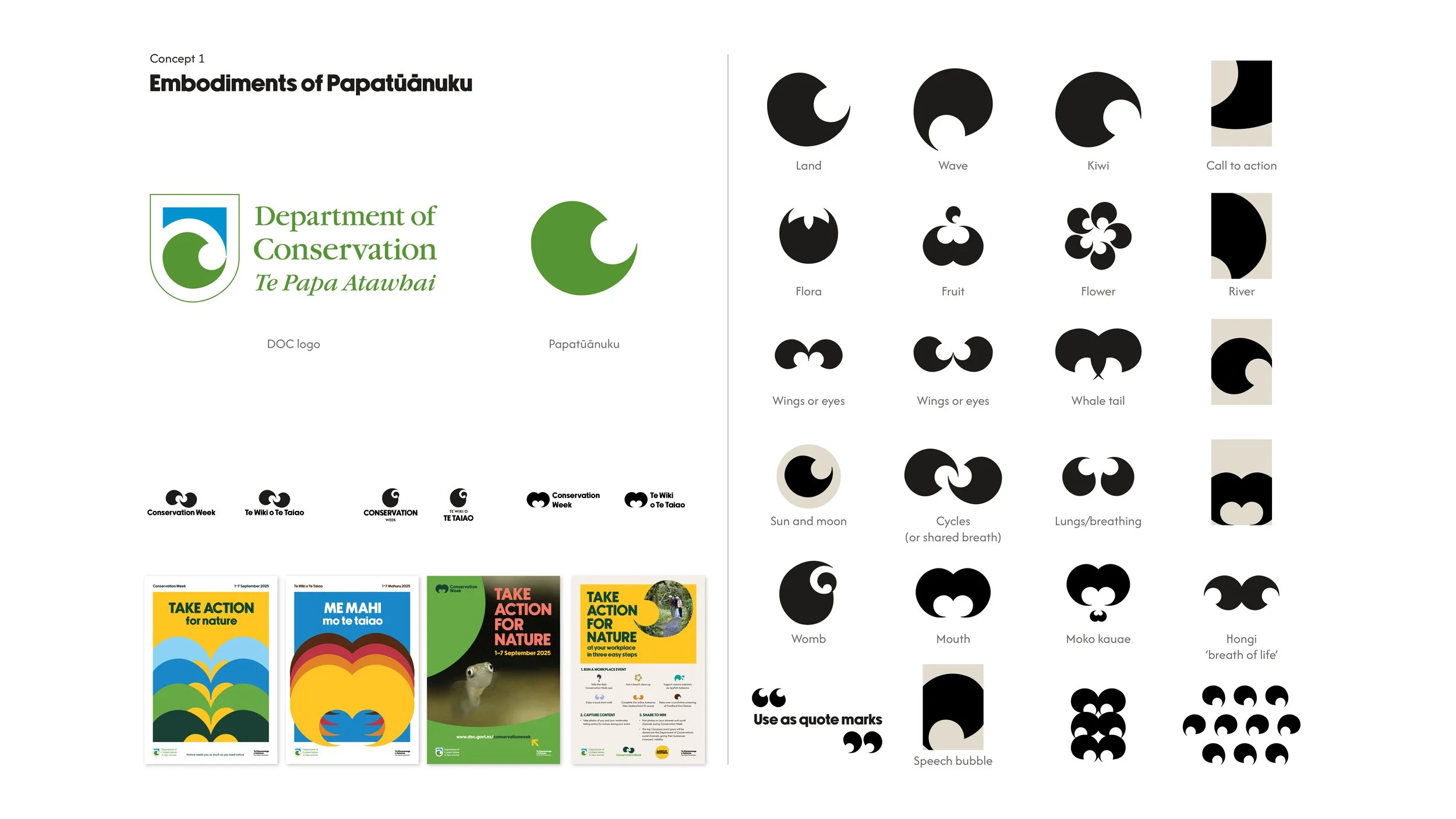 Conservation Week – concept 1