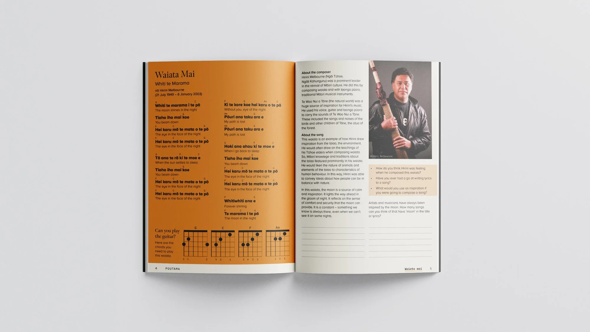 Poutama magazine interior