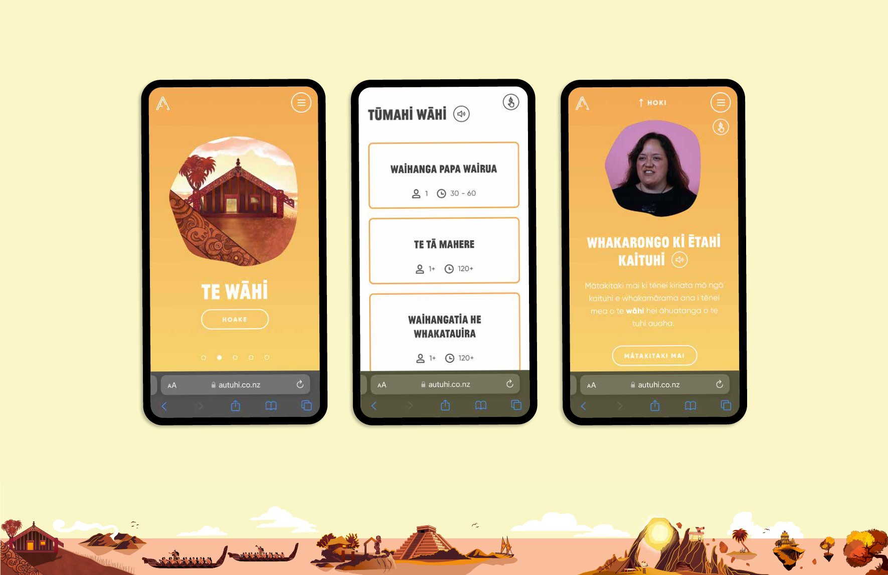 Autuhi mobile design