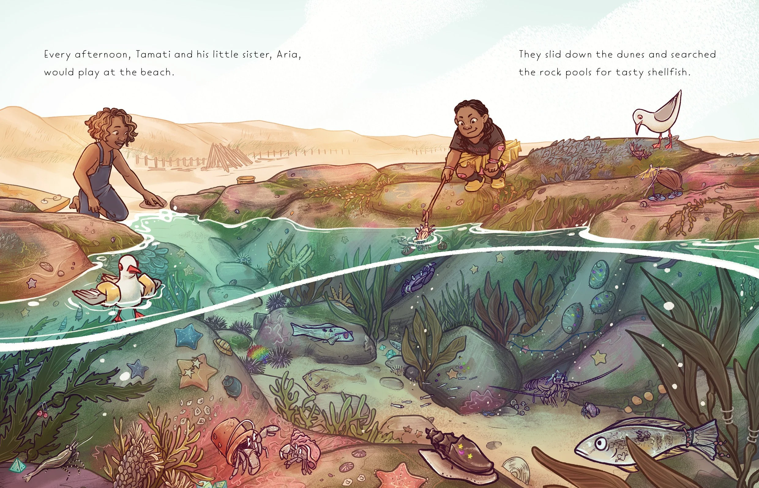 Te Wheke interior spread