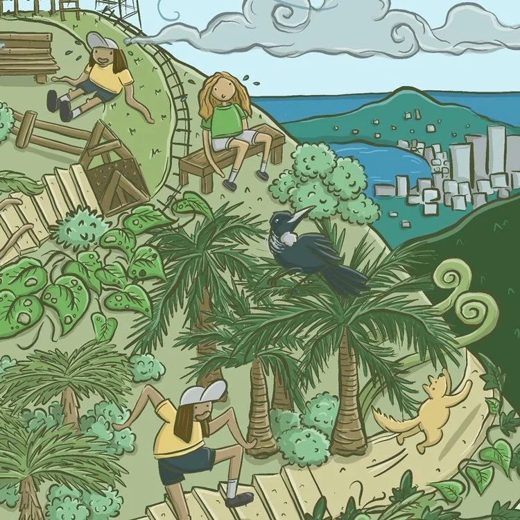 Mount Kaukau illustration